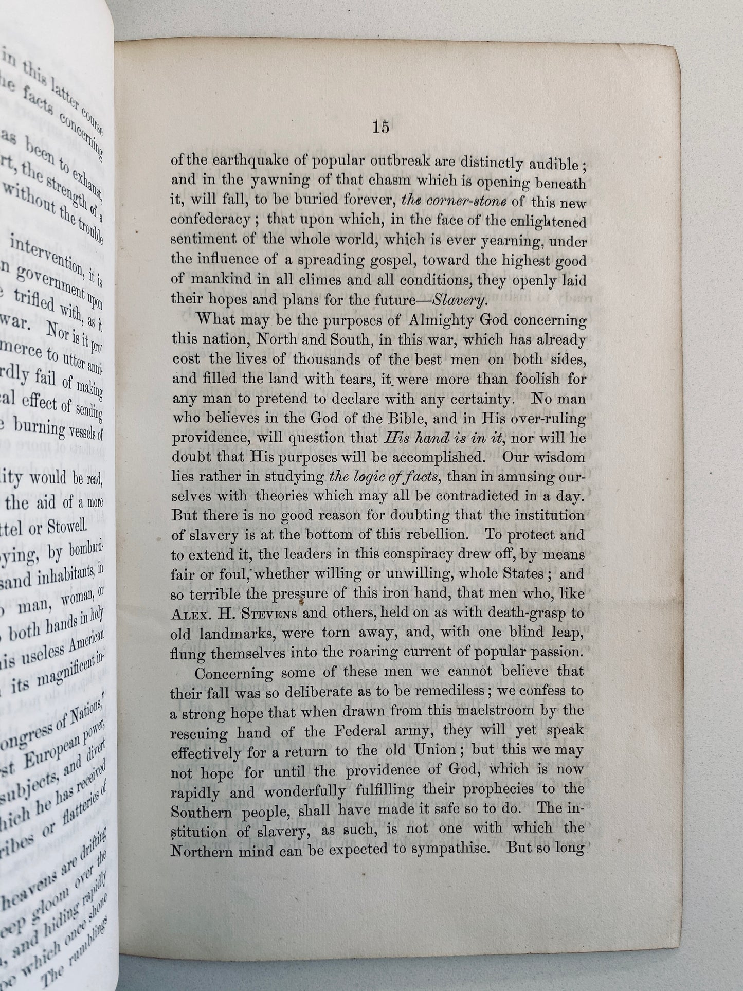 1863 EVERARD KEMPSHALL. Thanksgiving Sermon During Height of Civil War. Superb Content.