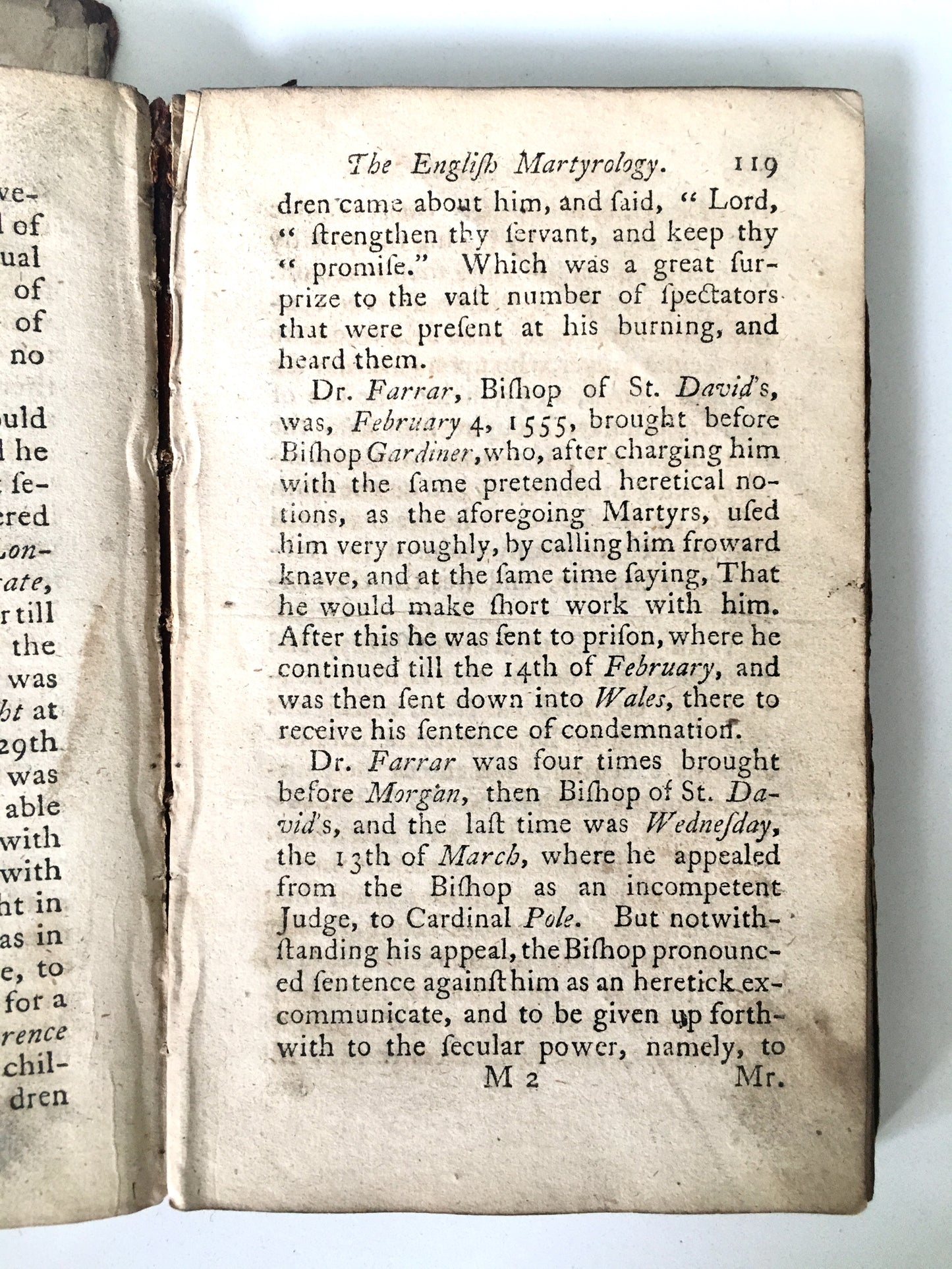 1764 MARTYROLOGY. The Martyrs of Scotland, Ireland, and England - Rare