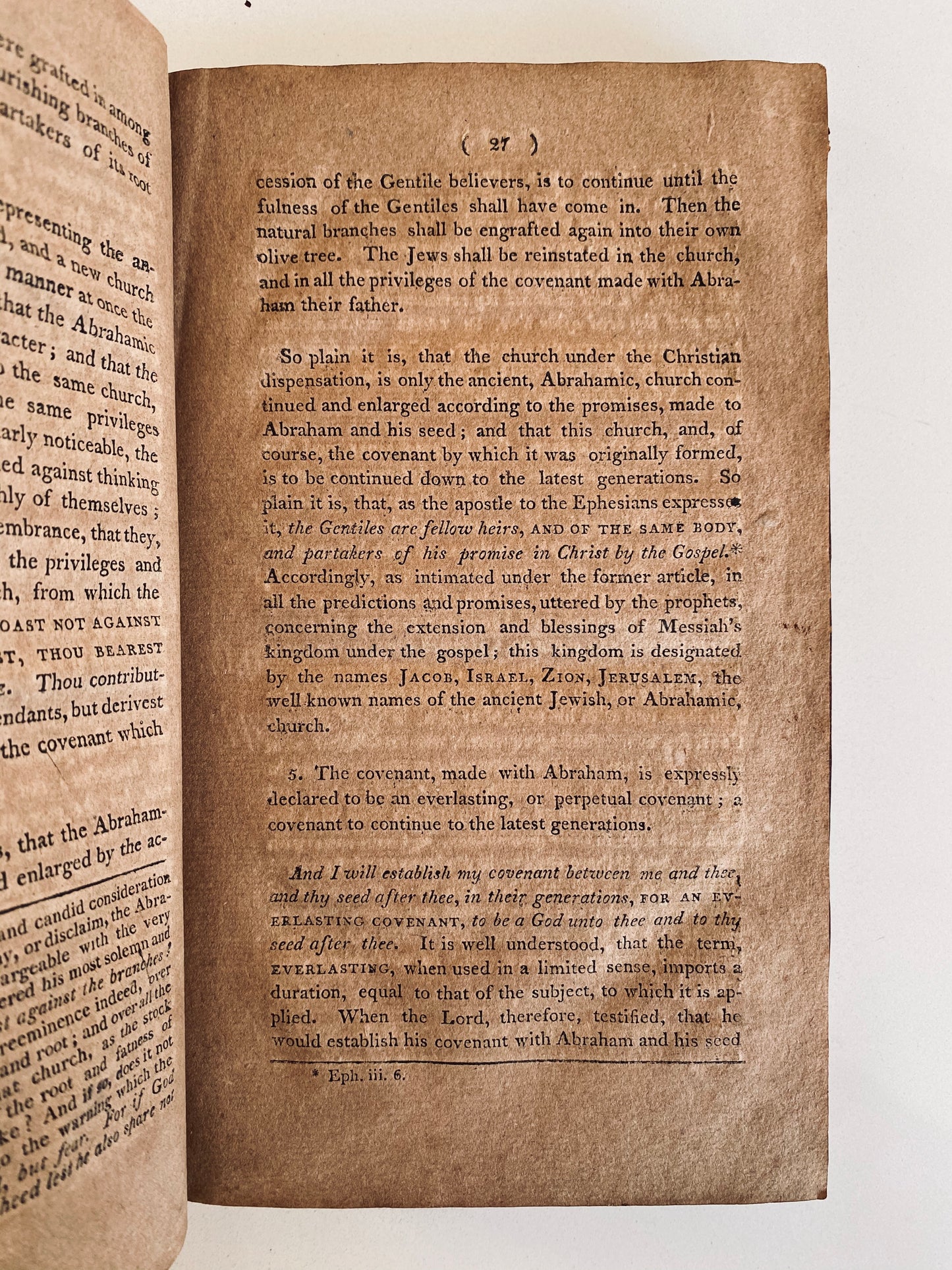1807 SAMUEL WORCESTER. Rare Work Against Thomas Baldwin on Believer's Baptism