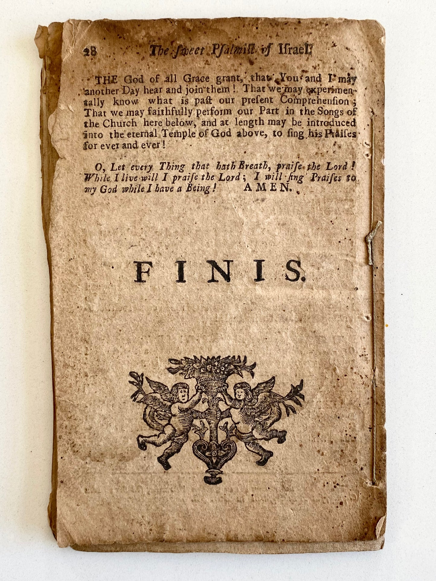 1722 BENJAMIN FRANKLIN Interest. Very Rare on Psalmody and Worship Controversy. Bay Psalm Book, &c.