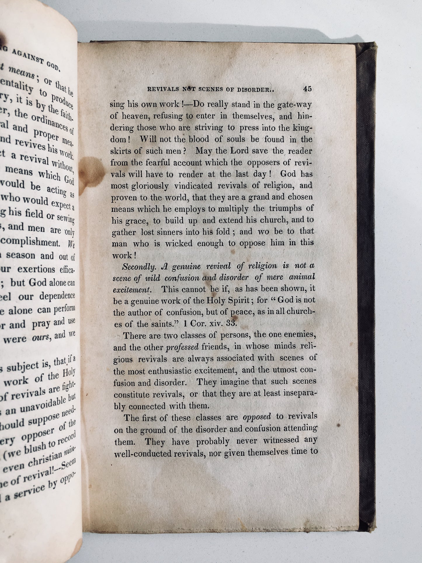1842 SIMON W. HARKEY. Constant Revivals of Religion Desirable. Rare