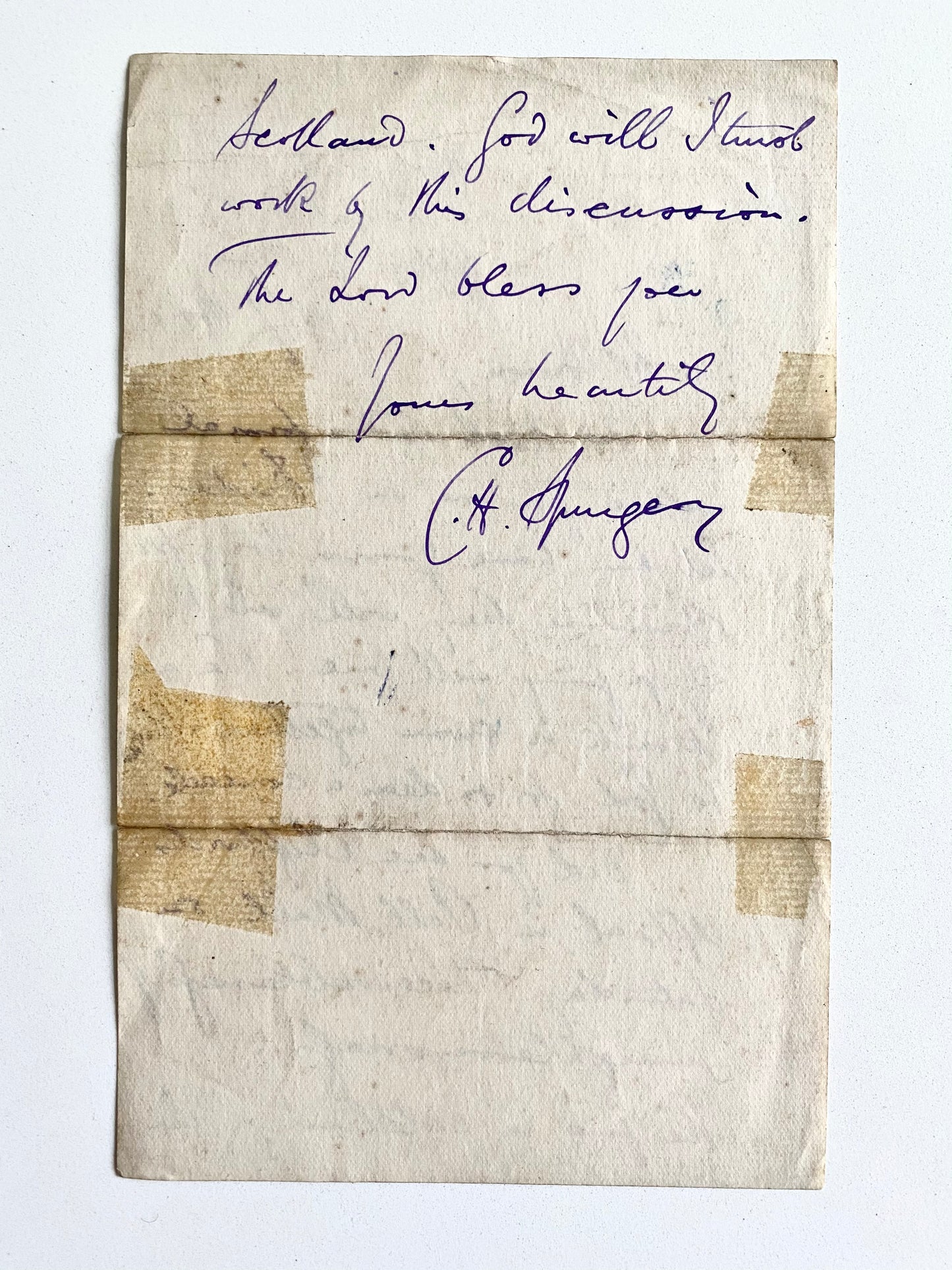 1887 C. H. SPURGEON. Spurgeon and Brown Withdraw from the Baptist Union - Downgrade Controversy!