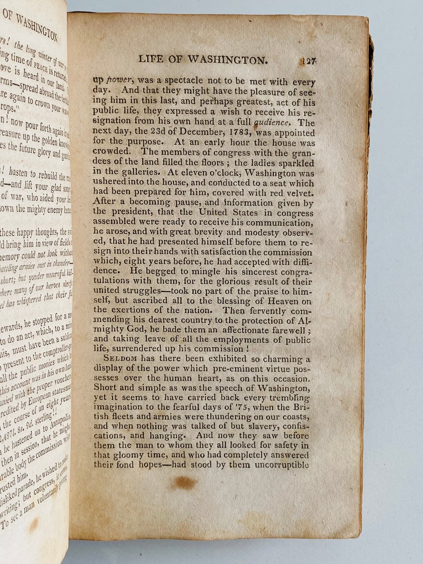 1808 GEORGE WASHINGTON. 1st Biography of Washington by Pastoral Friend. Self-Published w/Rare Engraving.