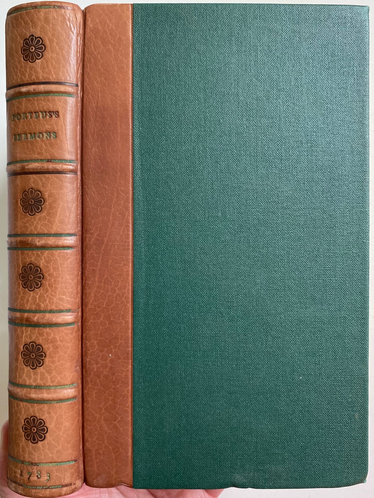 1783 BEILBY PORTEUS. Sermons by Important Abolitionist on Power of the Gospel, Doctrine of Hell, etc.