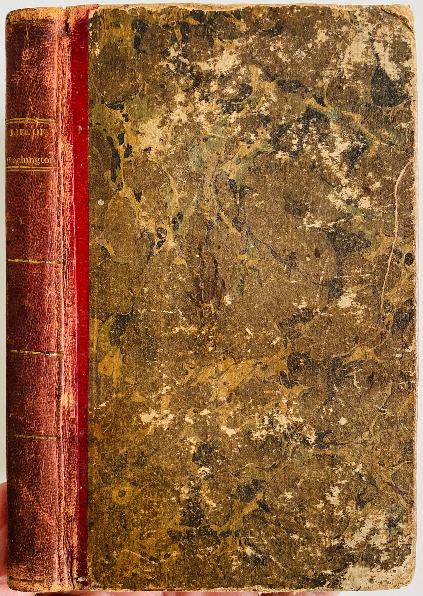 1808 GEORGE WASHINGTON. 1st Biography of Washington by Pastoral Friend. Self-Published w/Rare Engraving.