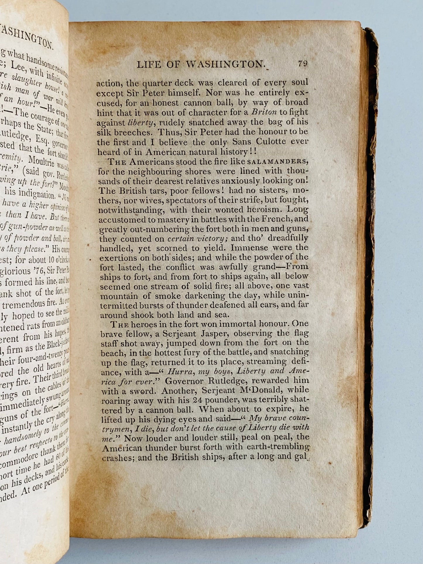 1808 GEORGE WASHINGTON. 1st Biography of Washington by Pastoral Friend. Self-Published w/Rare Engraving.