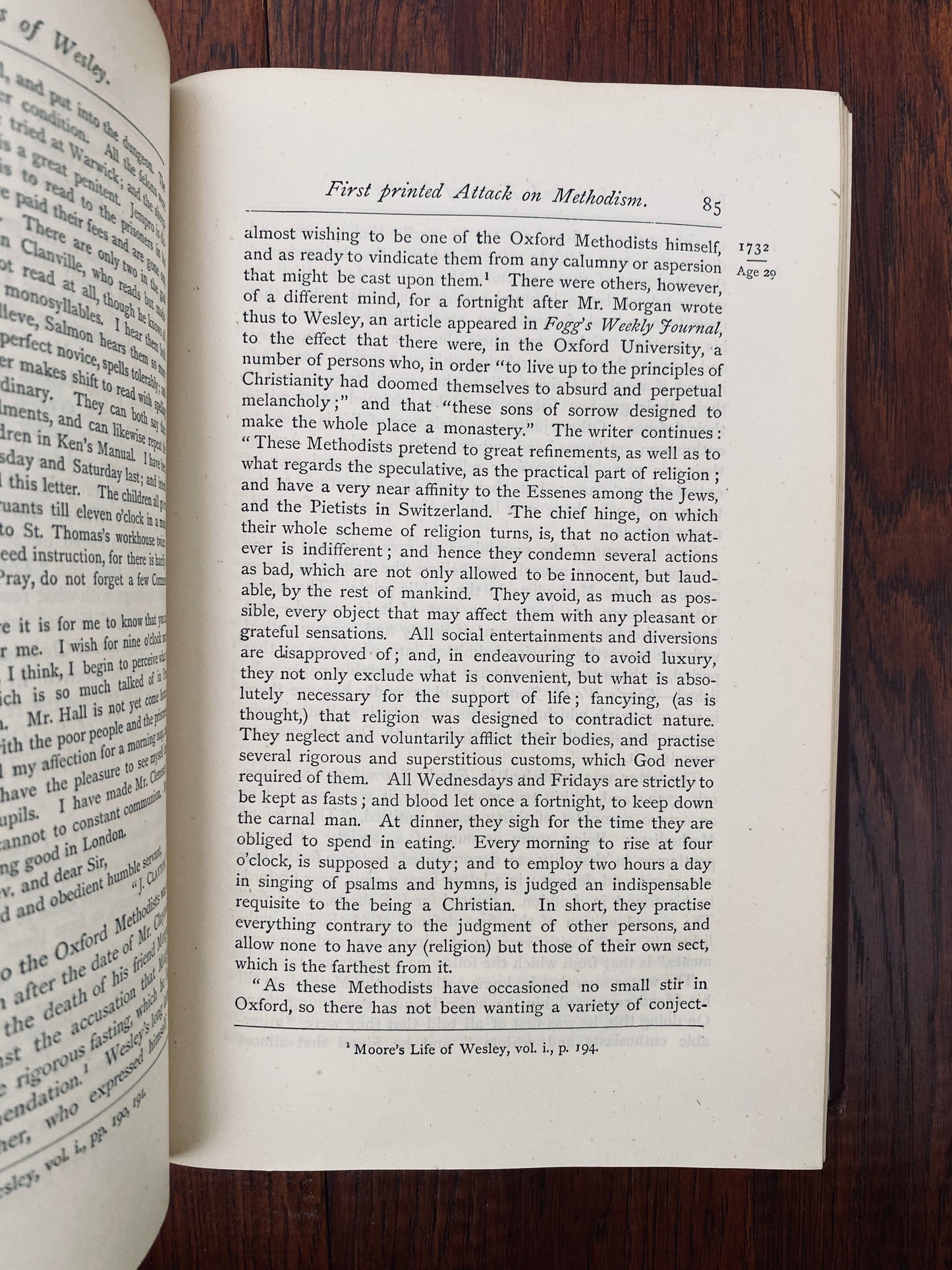 1876 JOHN WESLEY. Life and Times of John Wesley by Luke Tyerman. Classic 3 Volume Biography