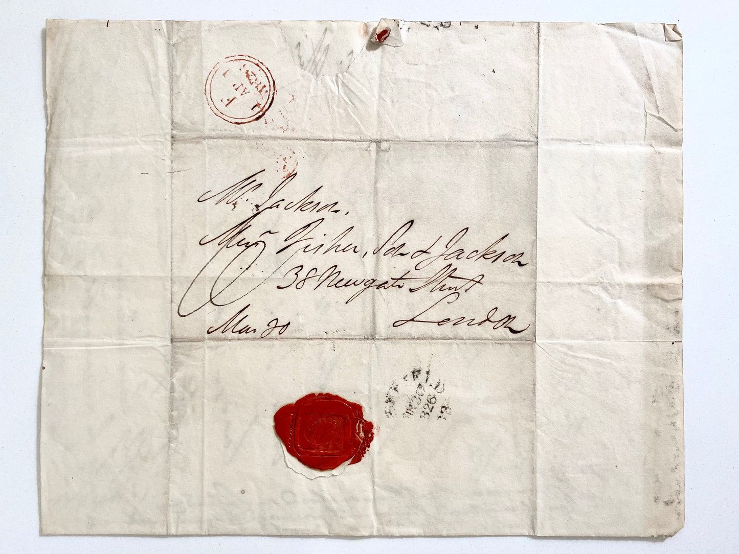 1826 JAMES MONTGOMERY. Wonderful Moravian Hymnist Autograph Letter