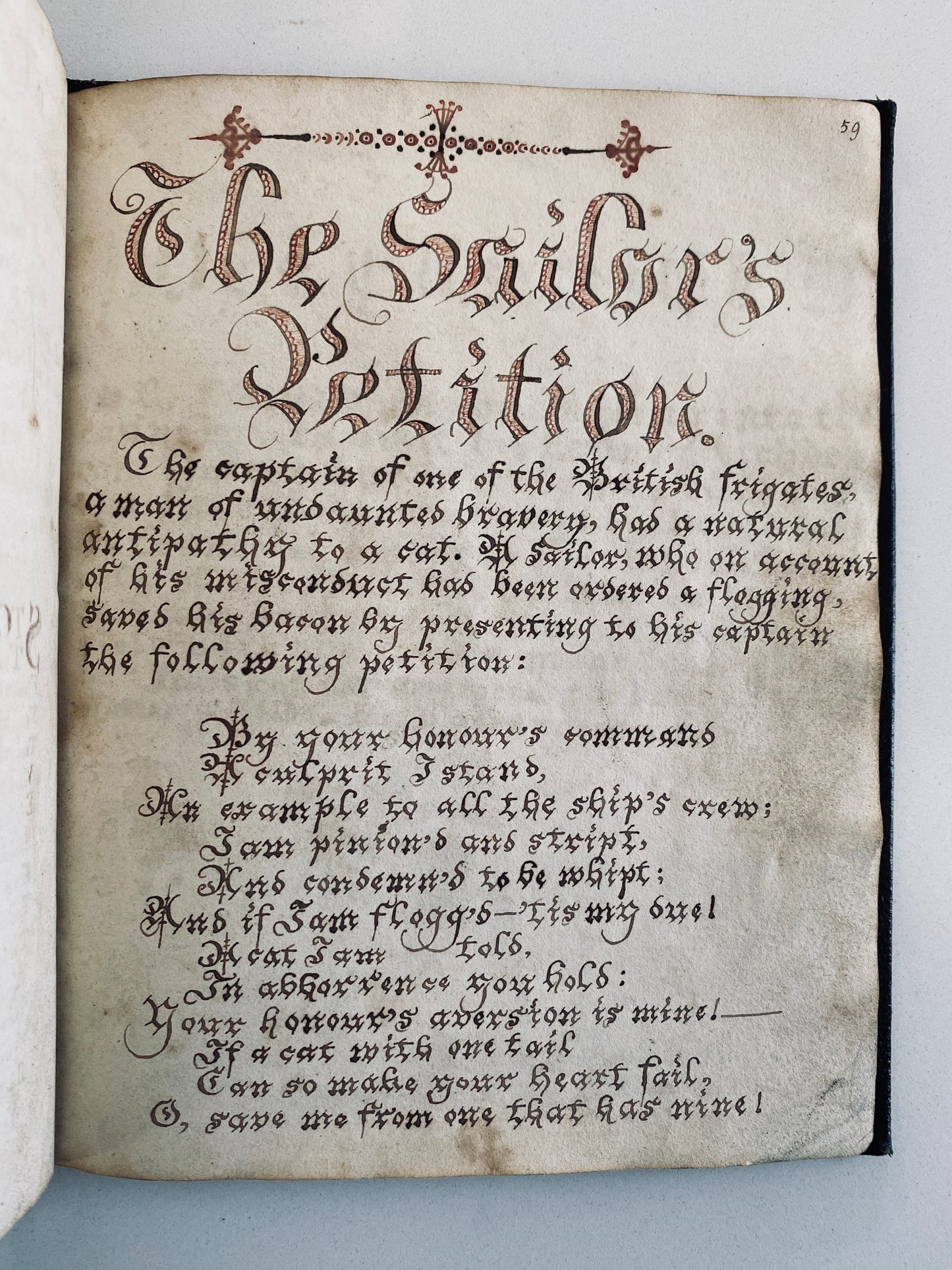 1830 GEORGE BIRKENHEAD. 87pp Important Elaborate Manuscript Commonplace Book. Exceptional Example.