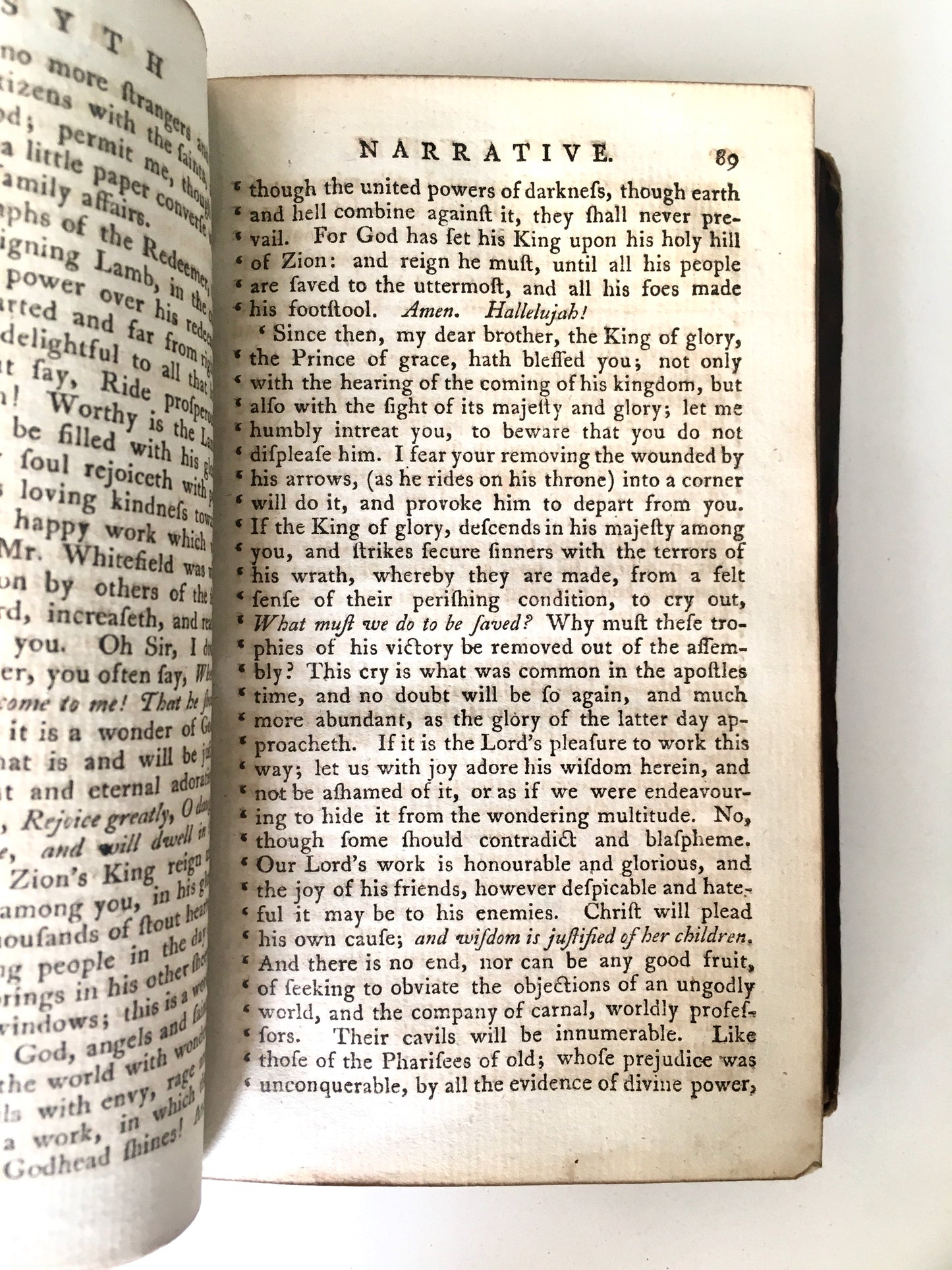 1790 JAMES ROBE. George Whitefield and the Kilsyth Revival of 1742. Rare