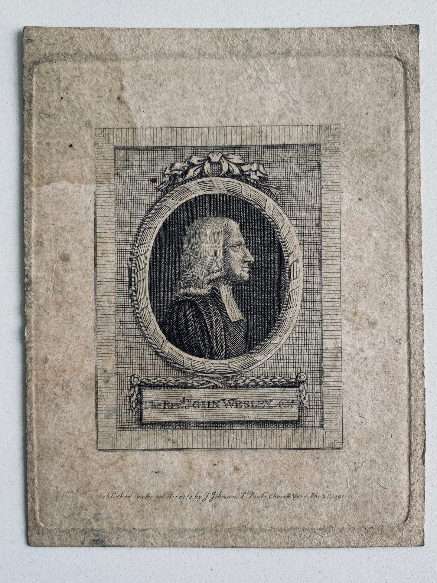 1773 CHARLES WESLEY + HOWELL HARRIS. Unpublished Letters + Archive of Engravings for Wesleyan Methodist Twentieth Century Fund