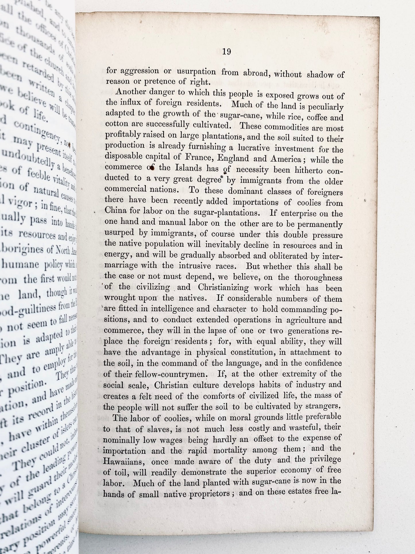 1865 ANDREW P PEABODY. Review of Dr. Anderson's Work on Missionary Work in Hawaii / Sandwich Islands