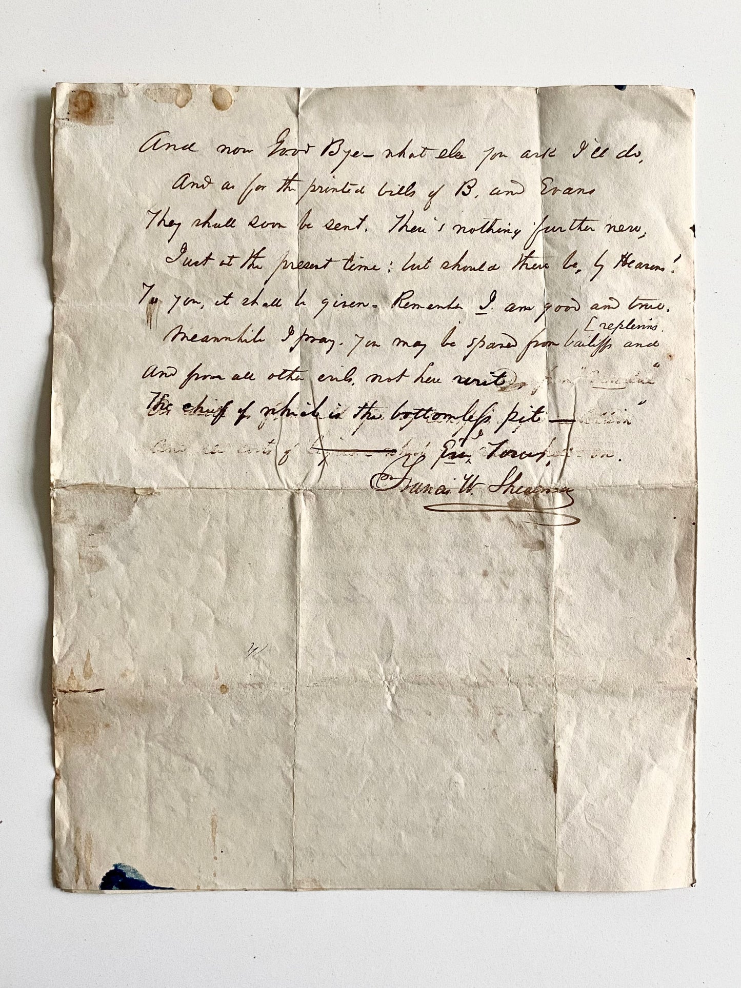 1840 WILLIAM HENRY HARRISON Presidential Campaign. Important 8pp Satirical Poem Against the Whigs, on Slavery, &c.