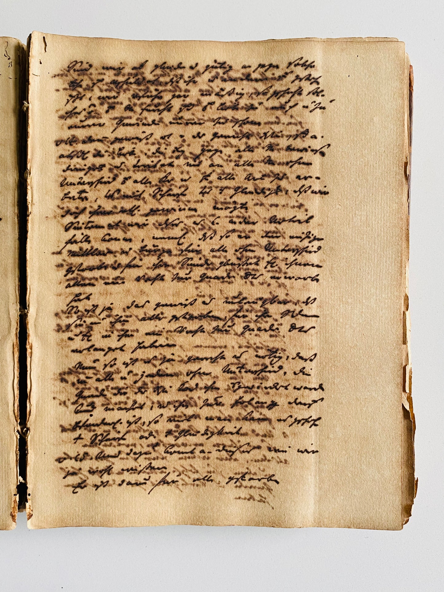 1750 CHRISTIAN FRIEDRICH SCHWARTZ. 400pp Unpublished Manuscript of the "Apostle to India."