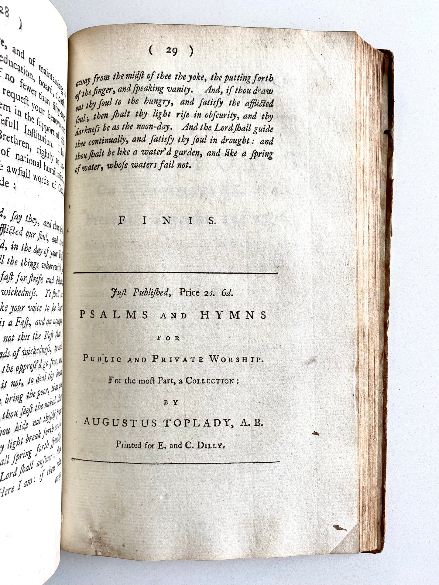 1776 AUGUSTUS TOPLADY. Sammelband of Sermons on American Revolution & John Wesley, &c.