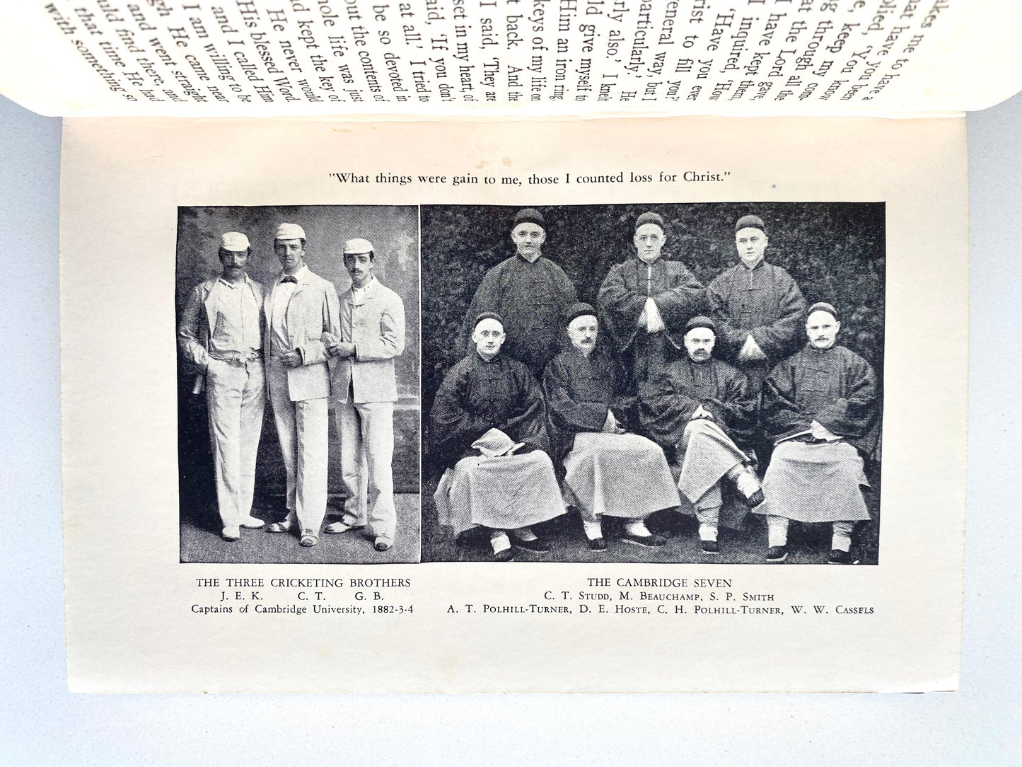 1935 C. T. STUDD. Classic Norman Grubb Biography Signed by Publishers.