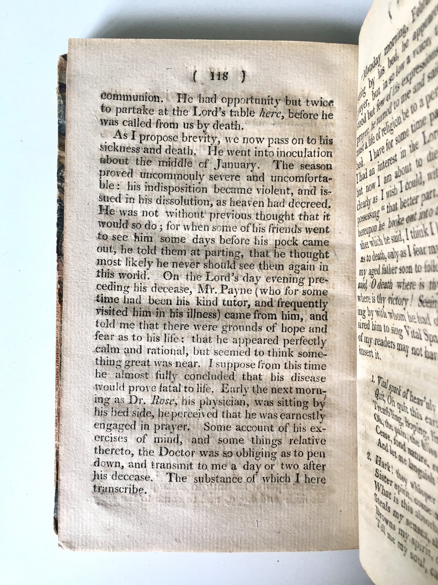 1803 SAMUEL BUELL. Revival of Religion of 1764. Jonathan Edwards Int.