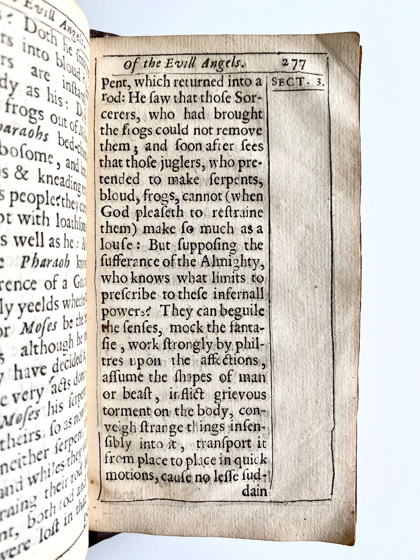 1652 JOSEPH HALL. The Great Mysterie of Godliness & Invisible World Discovered with Spiritual Eyes. Rare on Angels & Demons!