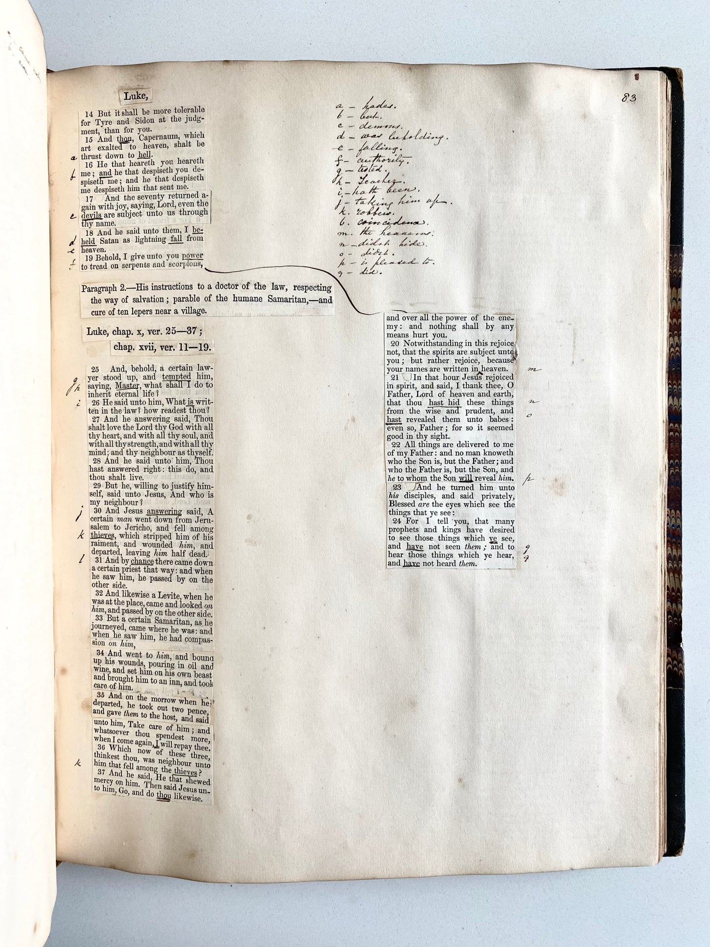 1857 EUNICE BAGSTER. Important MSs Critical Translation of Gospels & Acts by Pioneer Female Commentator!
