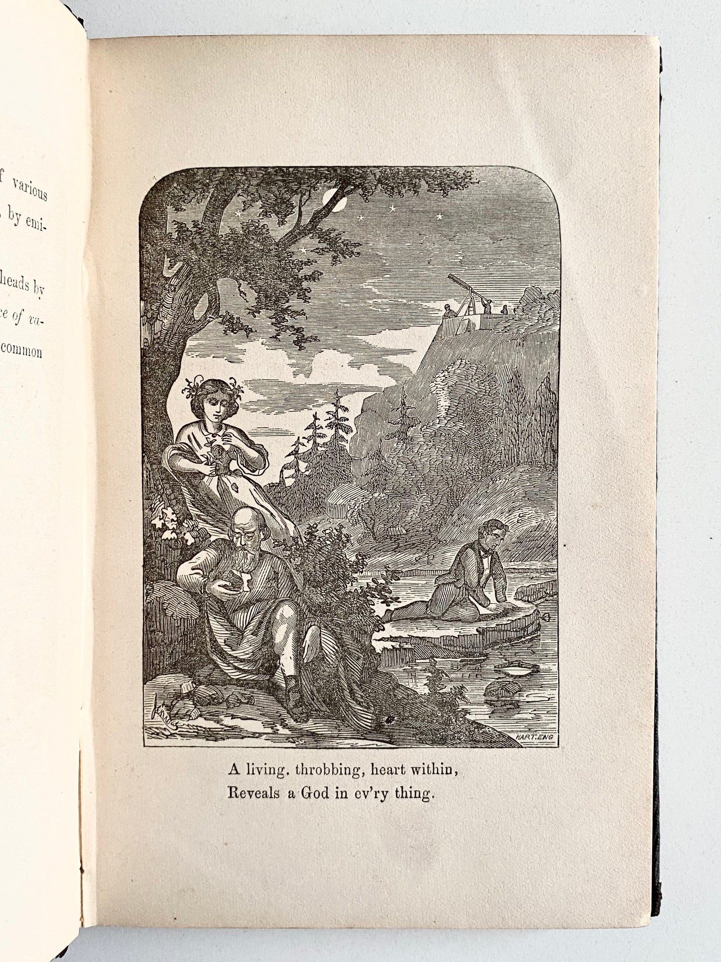 1865 JUSTUS KEEFER. God in Every Thing. Language of Revelation in Nature. Very Scarce.