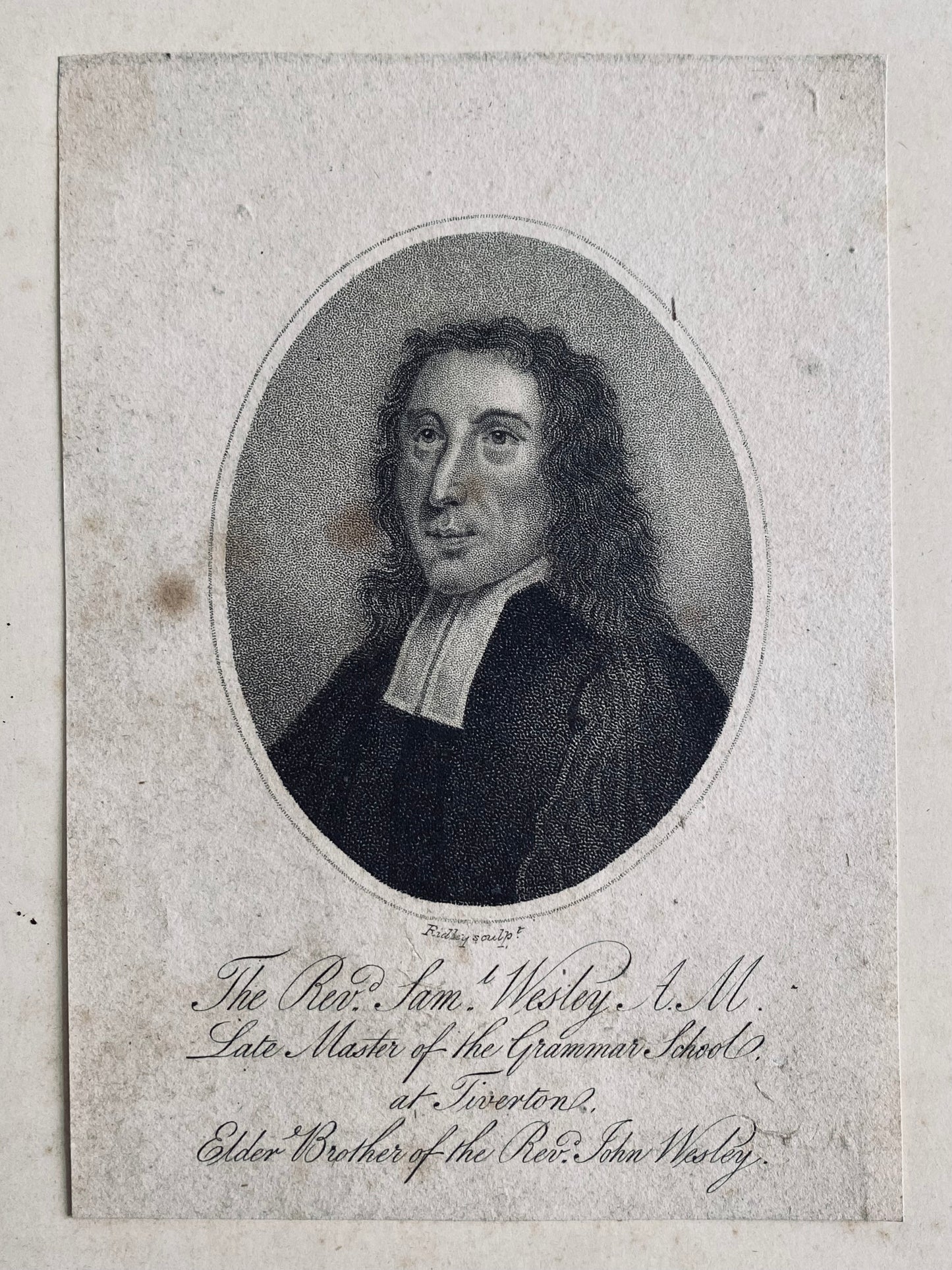 1773 CHARLES WESLEY + HOWELL HARRIS. Unpublished Letters + Archive of Engravings for Wesleyan Methodist Twentieth Century Fund