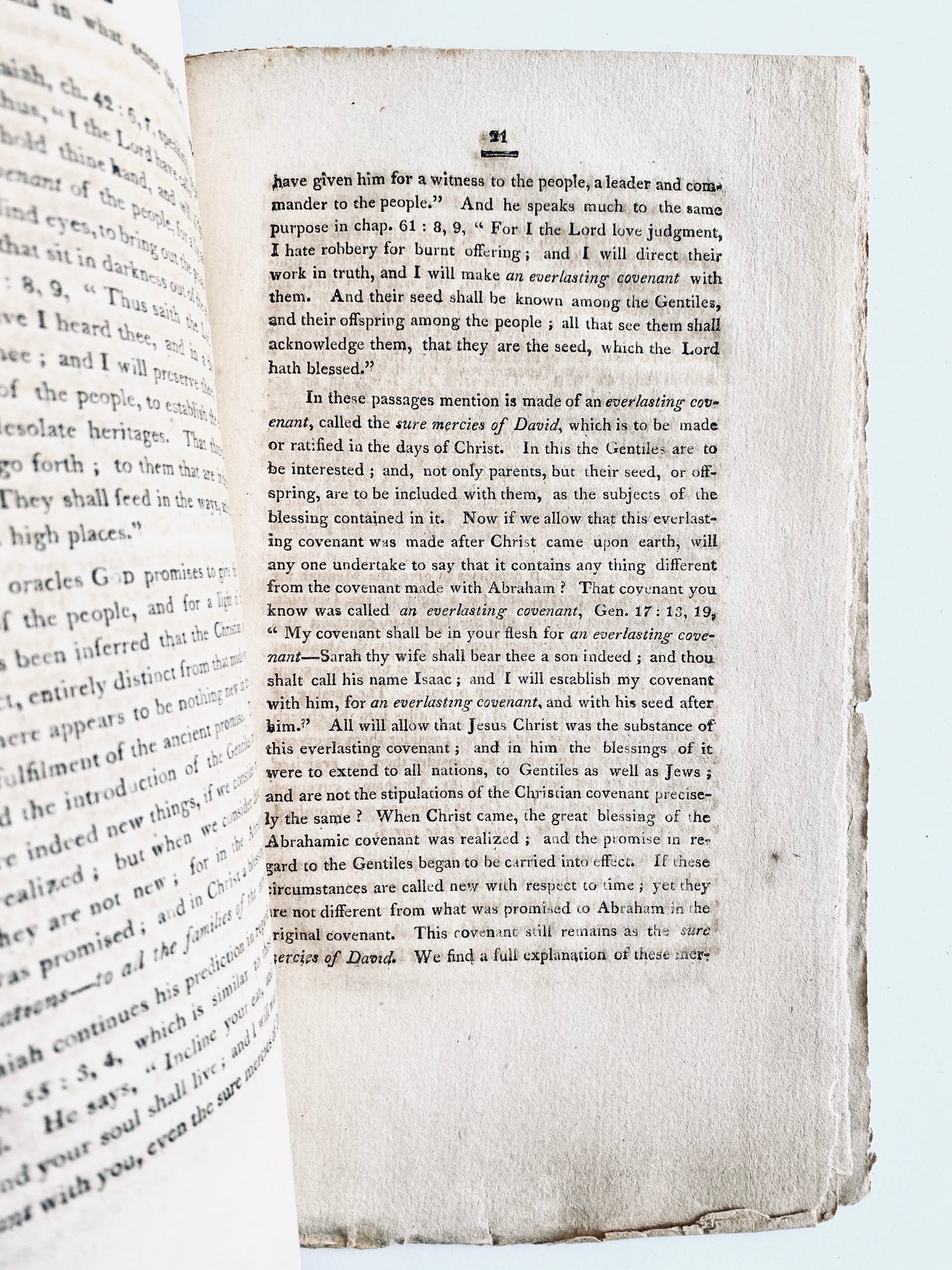 1817 THOMAS BEEDE. The Jewish People not Cut Off and Abrahamic Covenant Still in Effect.