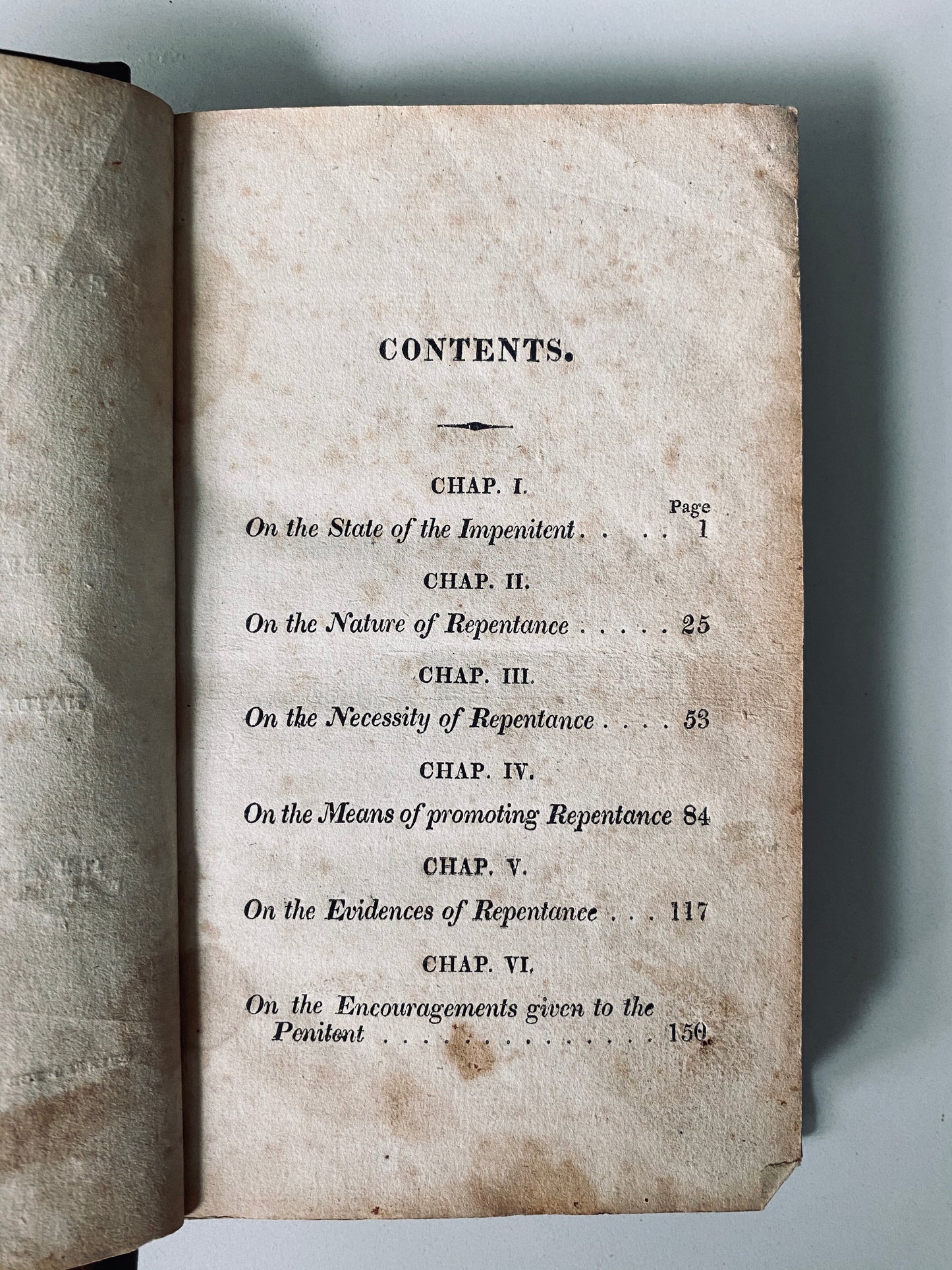 1828 JOHN THORNTON. Rare Clapham Sect / John Newton Friend on True Repentance!