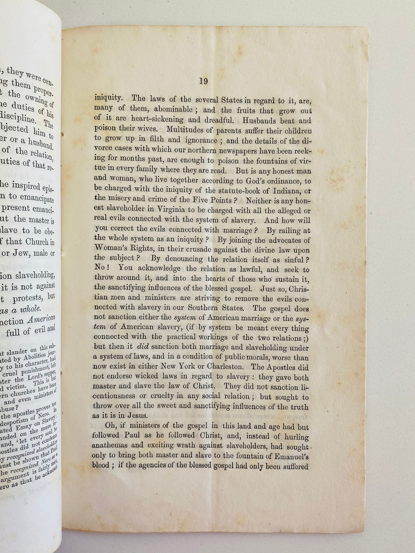 1860 HENRY VAN DYKE. Abolitionism Not Christian and Slavery Commended by Scripture.