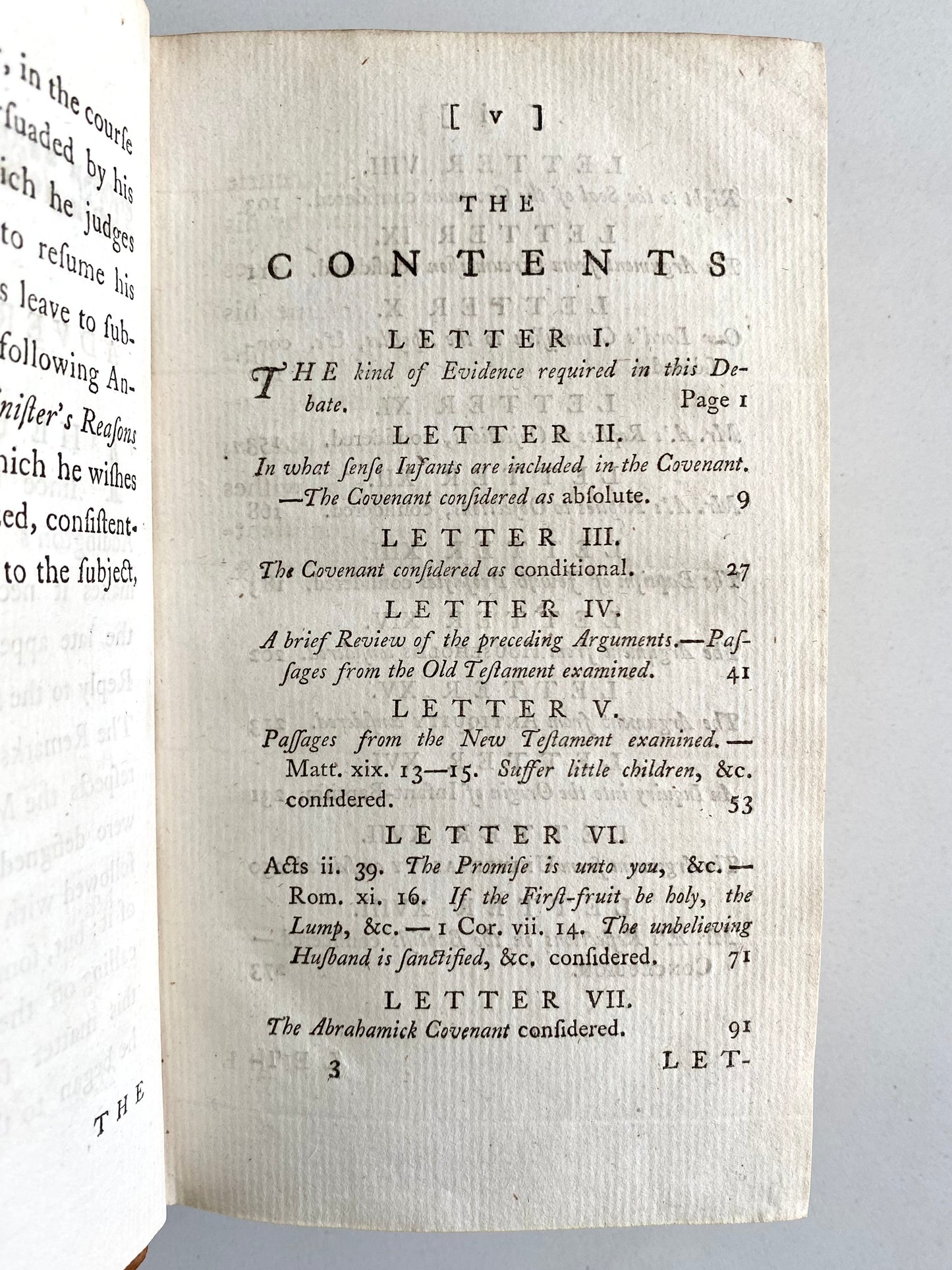 1775 SAMUEL STENNET. Two Important Works on Baptist Teaching on Immersion, etc.