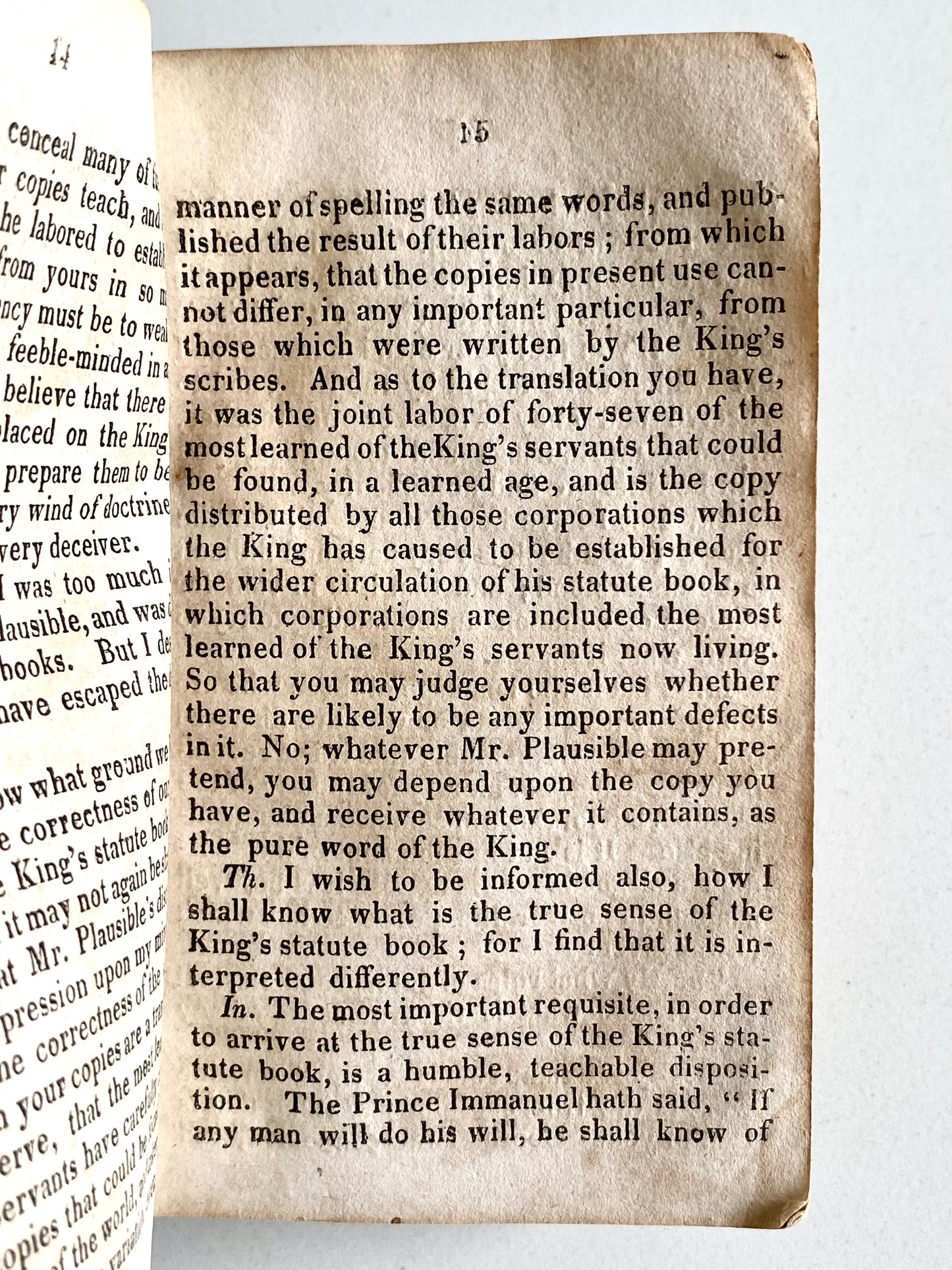 1826 W. R. WEEKS. Pilgrim's Progress for 19th Century. Bunyan Addenda. Rare Presbyterian Chapbook.