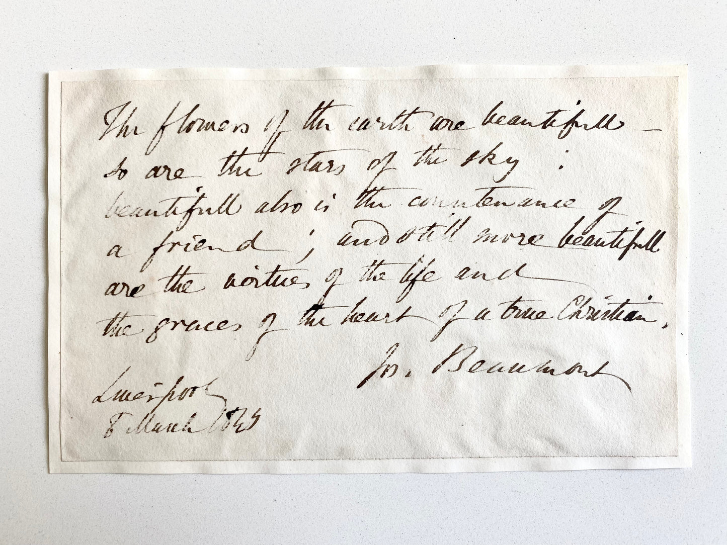 1785-1840's WESLEYAN & METHODIST Autograph & Holograph Collection - John Wesley, George Dawson, &c