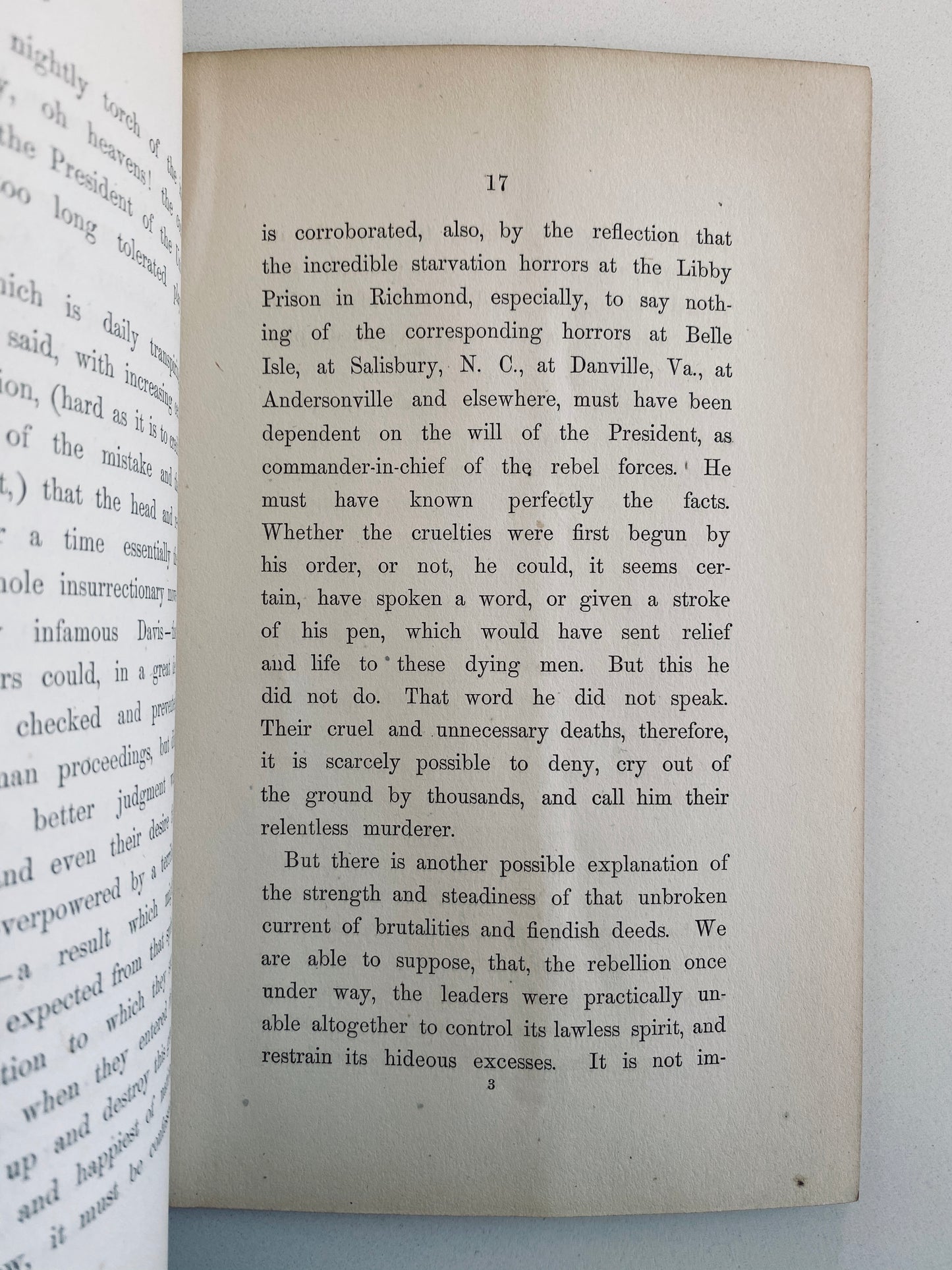 1865 ABRAHAM LINCOLN. National Disappointment. A Sermon on the Assassination of the President.