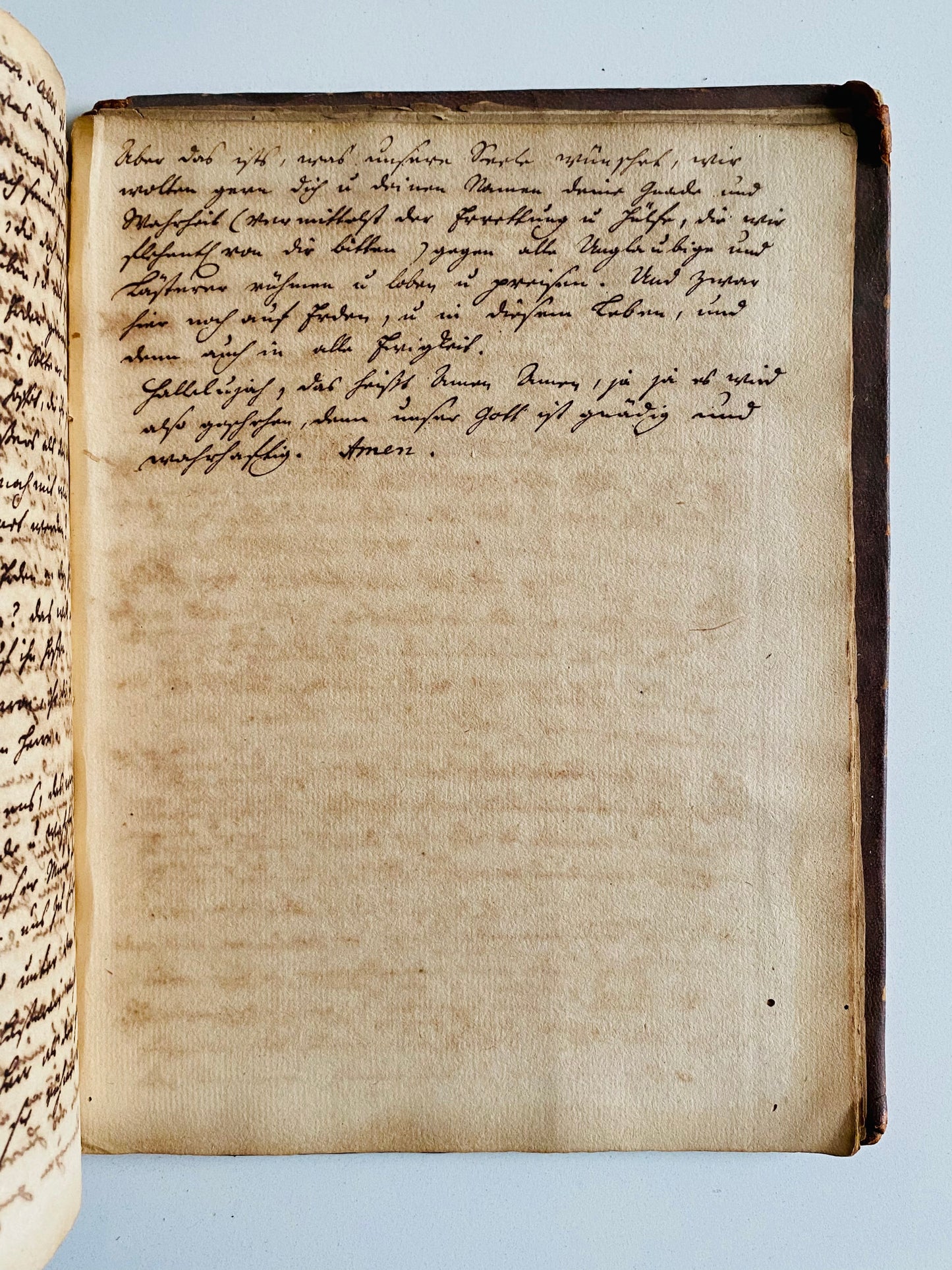 1750 CHRISTIAN FRIEDRICH SCHWARTZ. 400pp Unpublished Manuscript of the "Apostle to India."