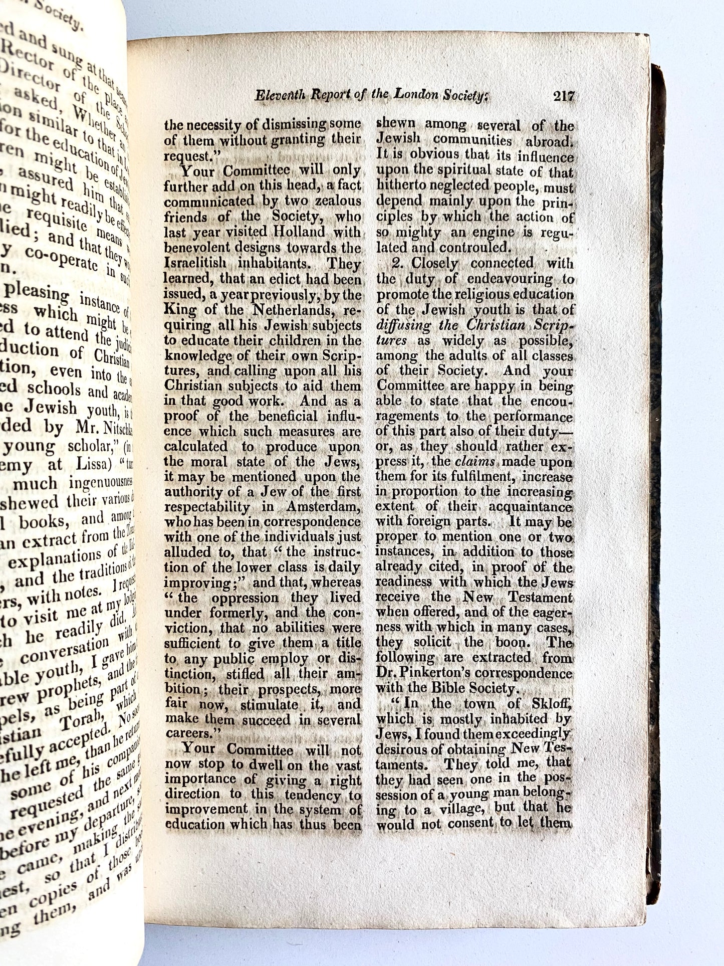 1819 THE JEWISH EXPOSITOR. Rare Periodical Dedicated to Missionary Work among the Jews, Apologetics, &c.