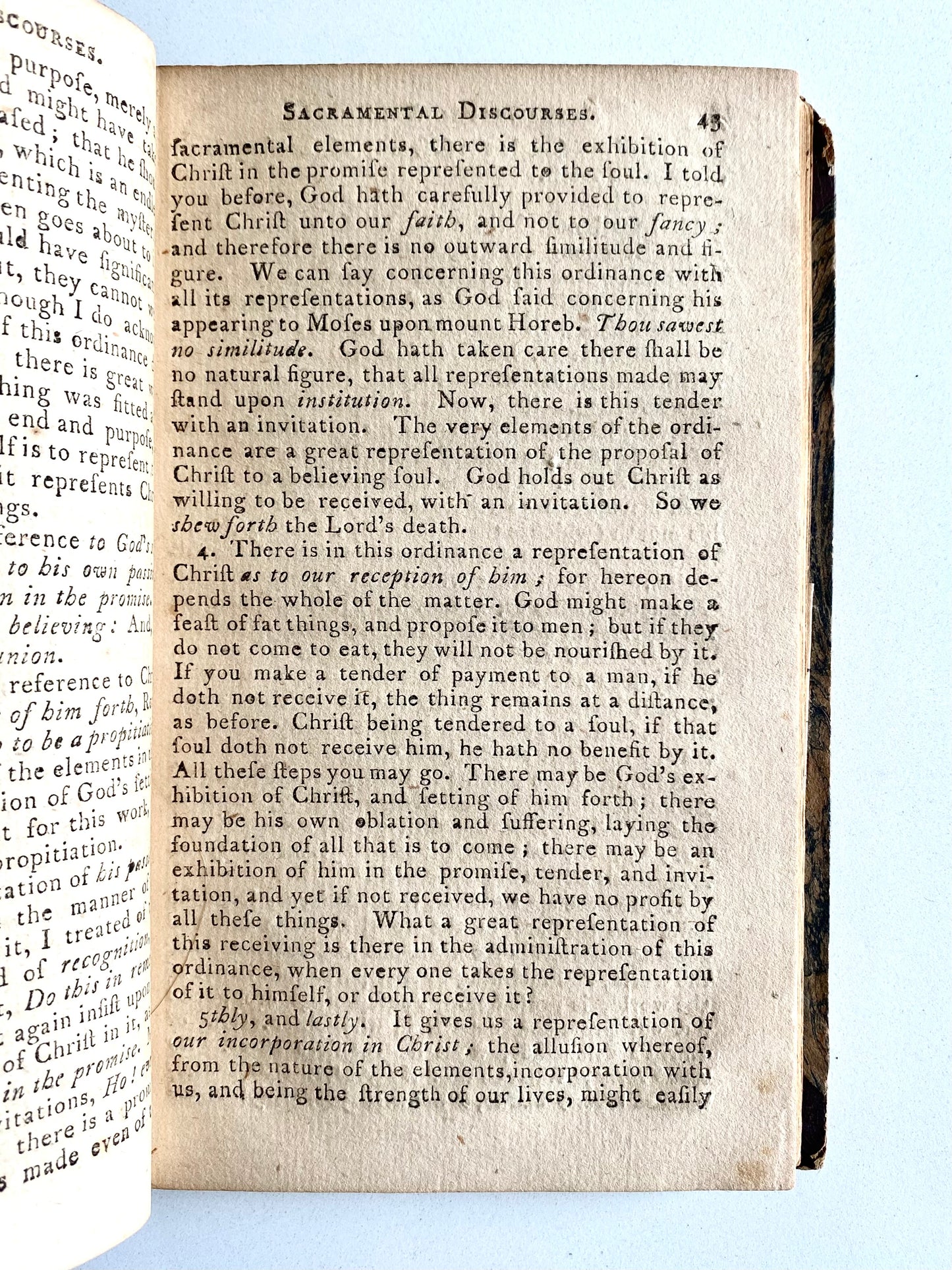 1801 JOHN OWEN. Twenty Five Discourses Suitable to the Lord's Supper. Rare Puritan Imprint.