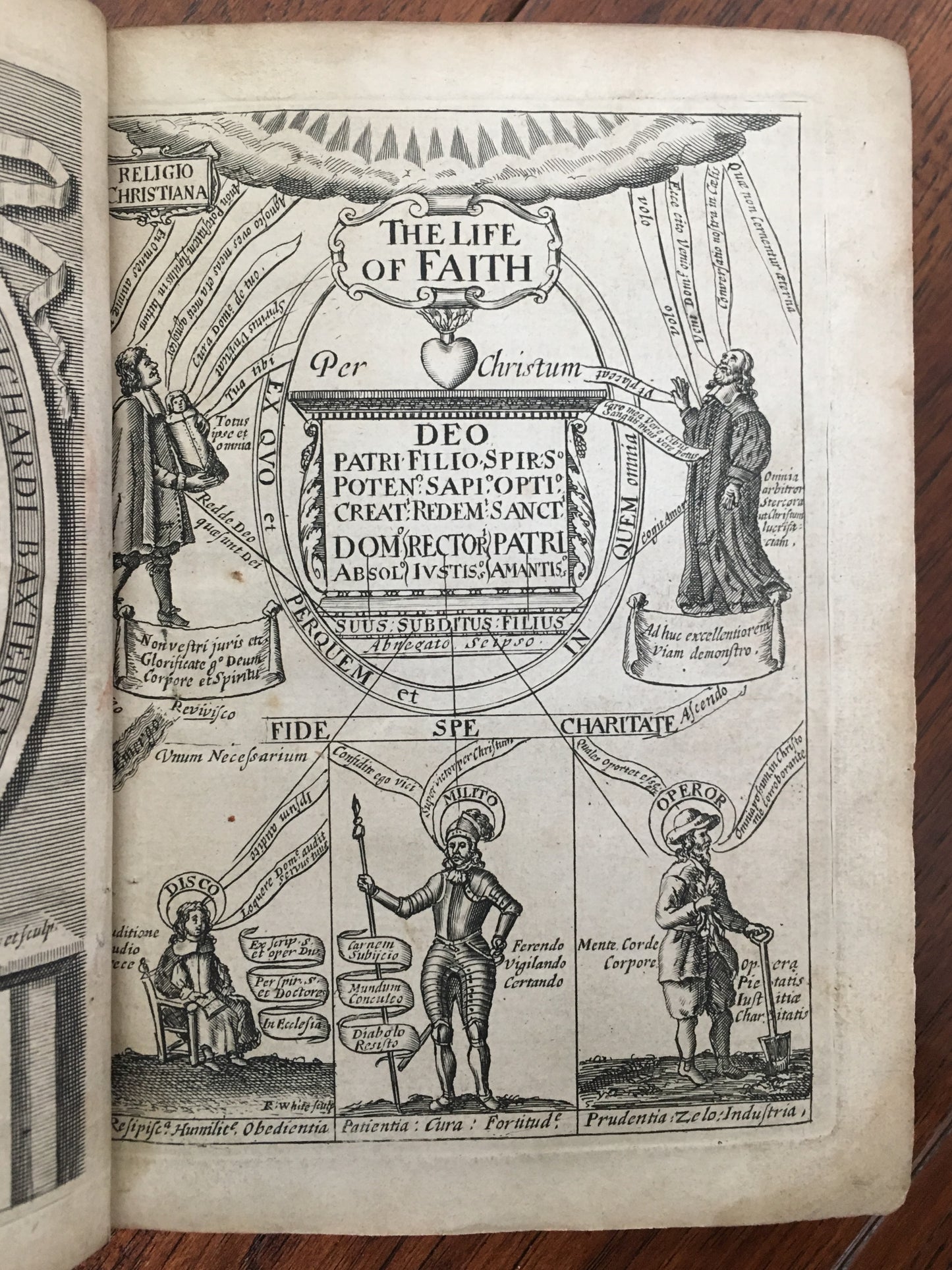 1670 RICHARD BAXTER. The Life of Faith in Three Parts. First Edition. Puritan Work.