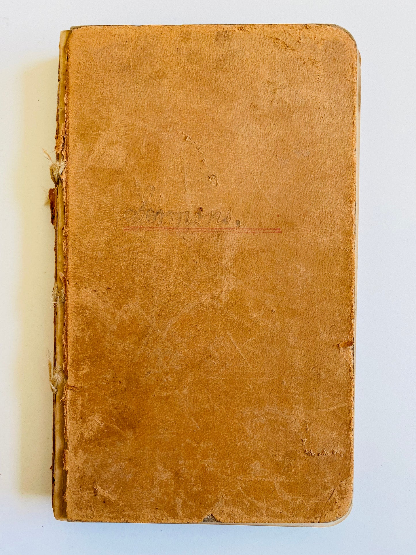1892 ELDER A. H. LONG. 195pp Unpublished Manuscript of Winebrennerian Church of God Sermons.