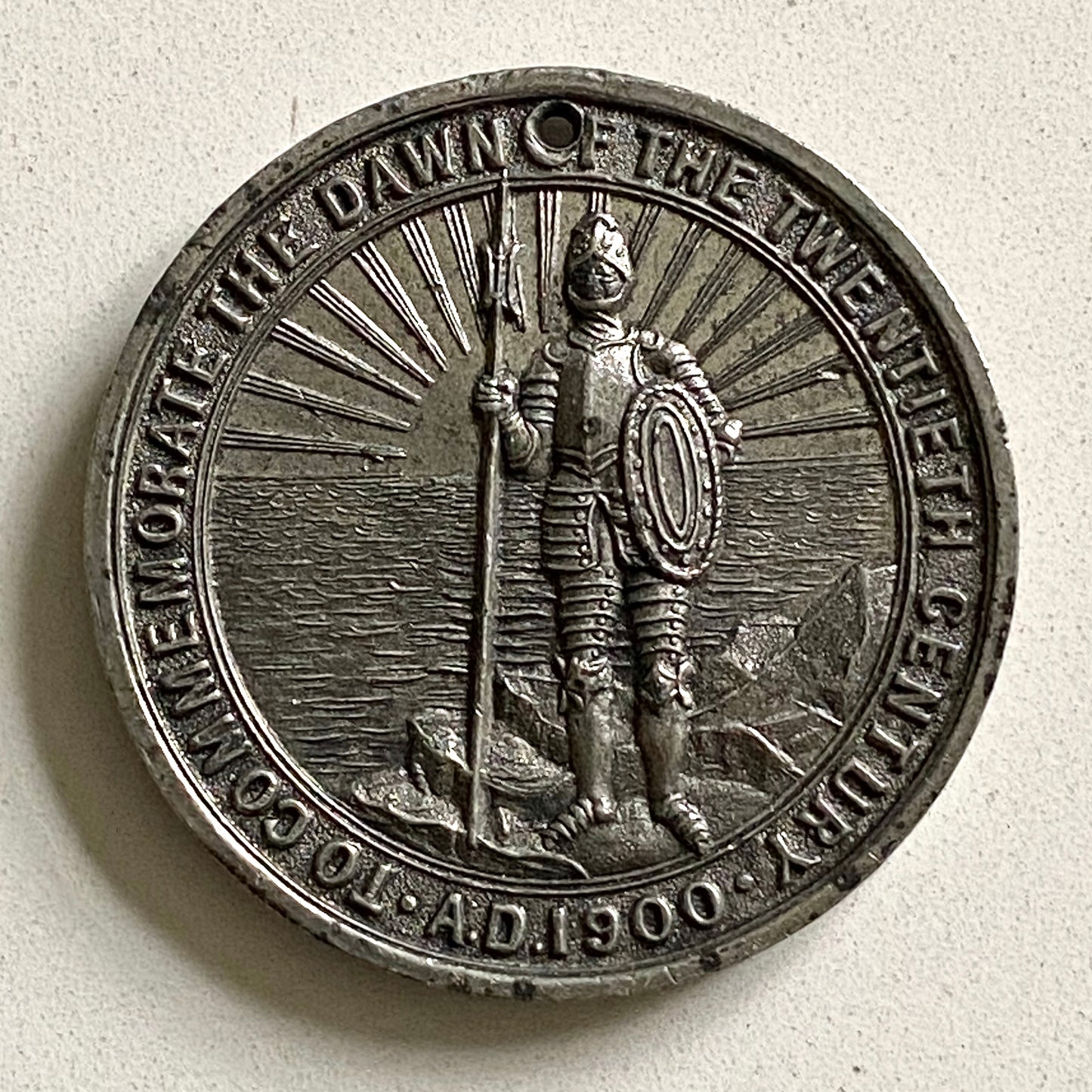 1900 C. H. SPURGEON. Attractive Baptist Medallion Issued for the 1900 Baptist Fund