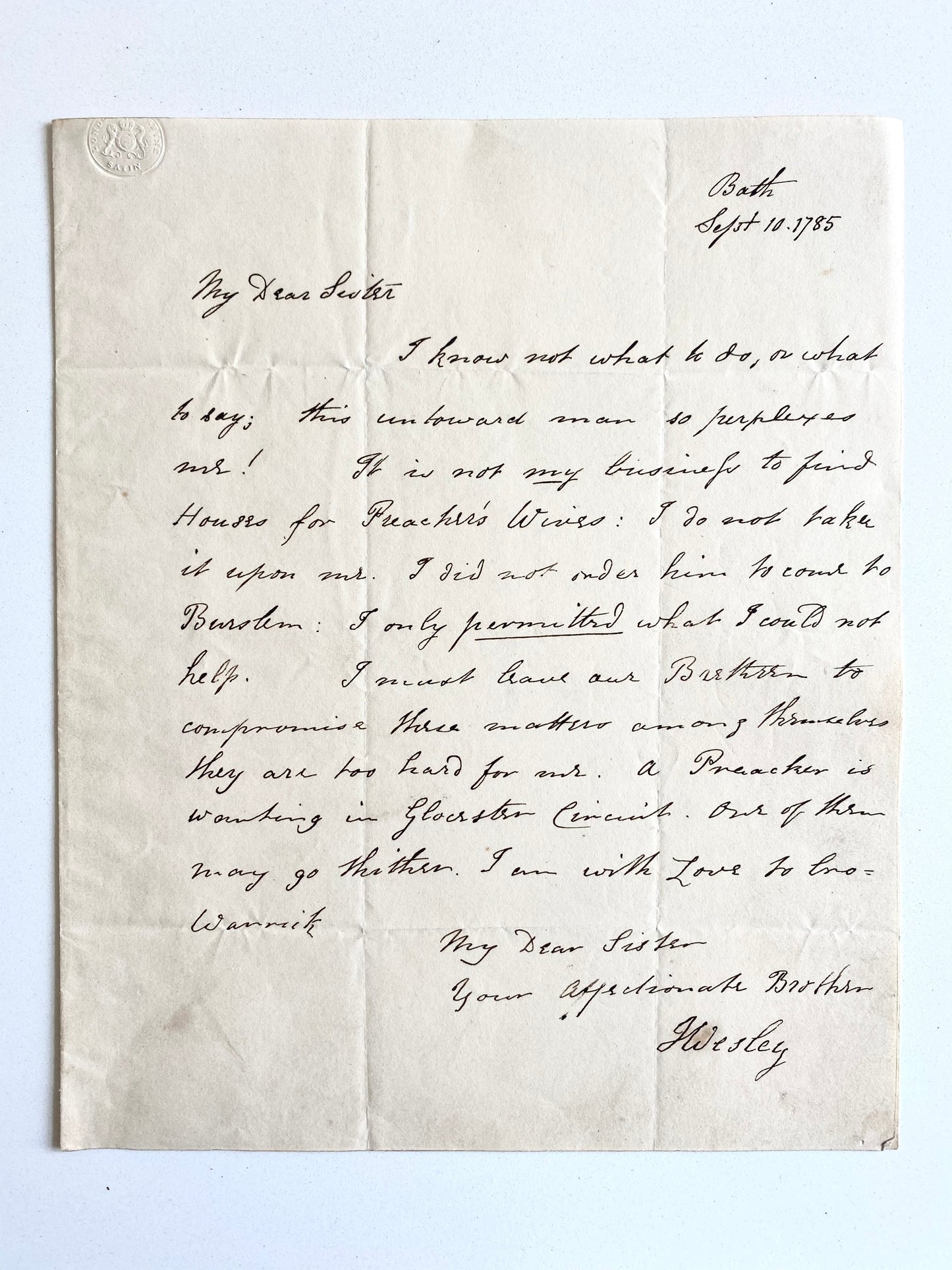 1785-1840's WESLEYAN & METHODIST Autograph & Holograph Collection - John Wesley, George Dawson, &c