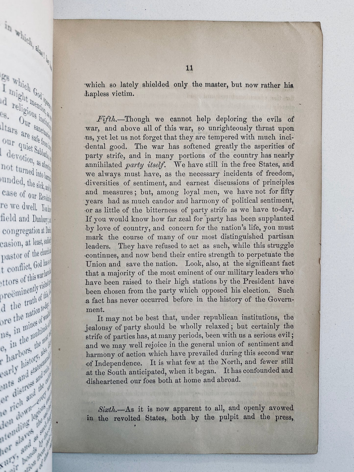 1863 JOEL H LINSLEY. Judgment Tempered with Mercy. A Thanksgiving Sermon During the Civil War.