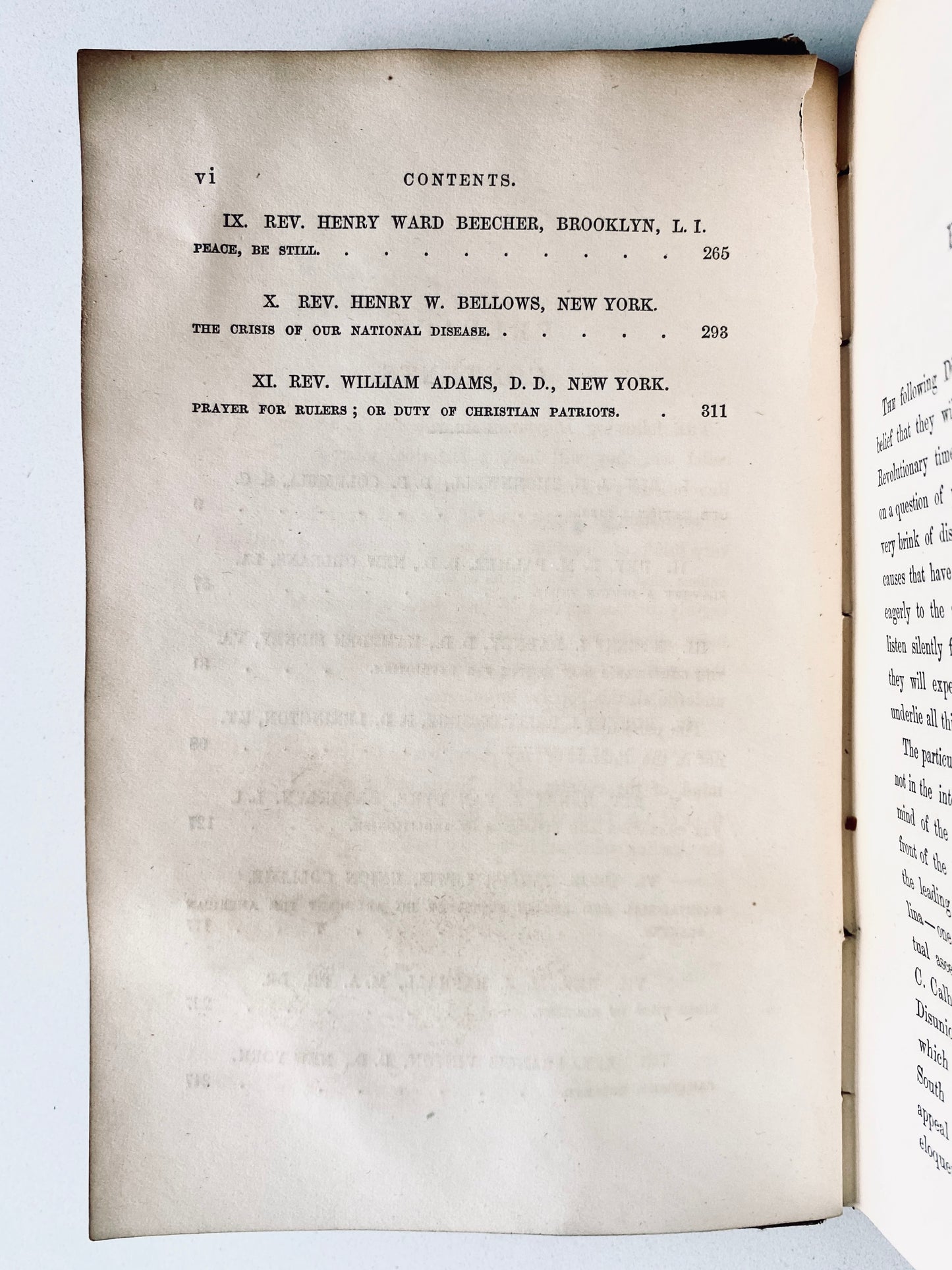 1861 Presbyterian Fast Day Sermons on Slavery, Abolition, and the Civil War. Very Scarce.
