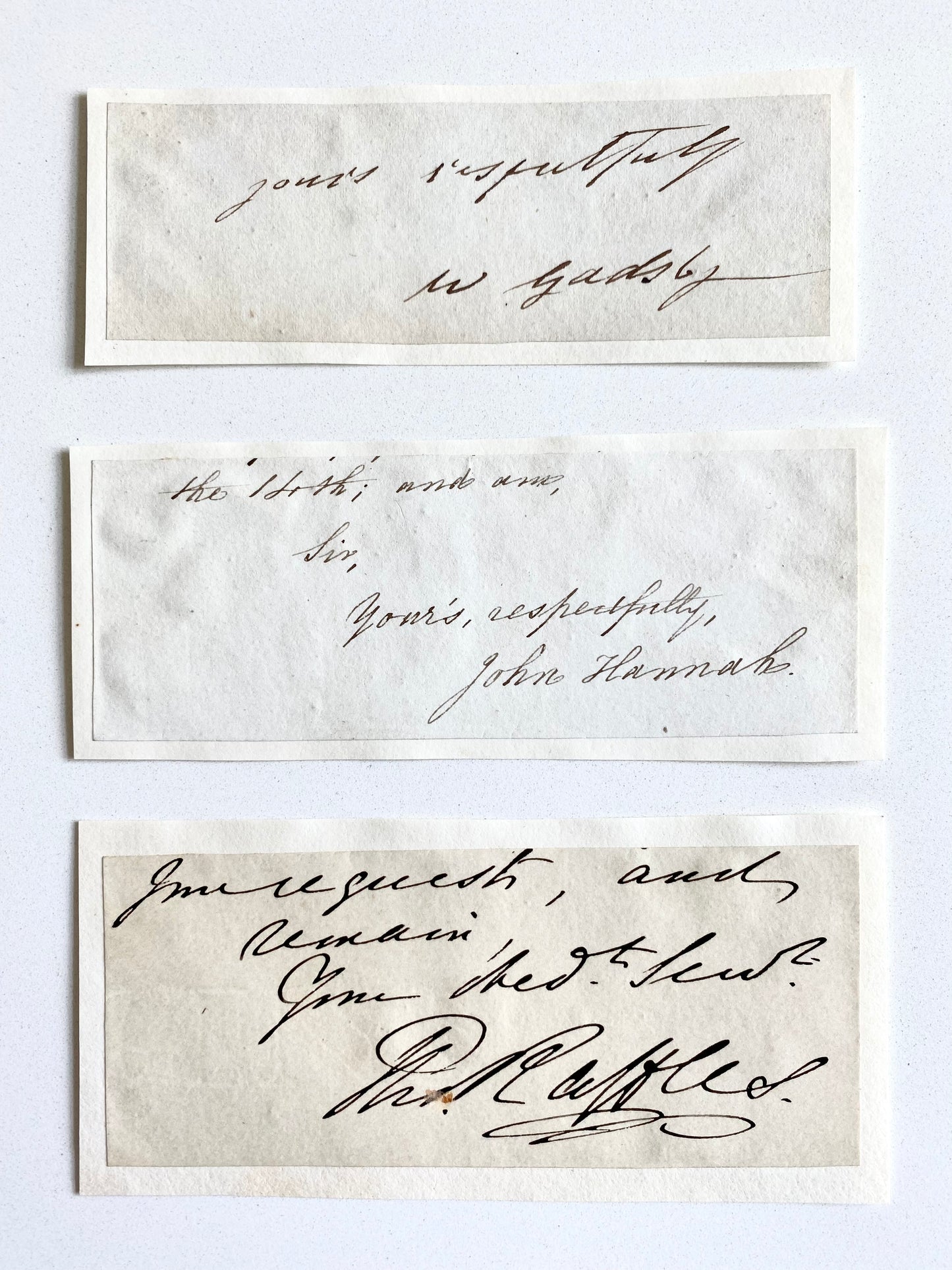 1785-1840's WESLEYAN & METHODIST Autograph & Holograph Collection - John Wesley, George Dawson, &c