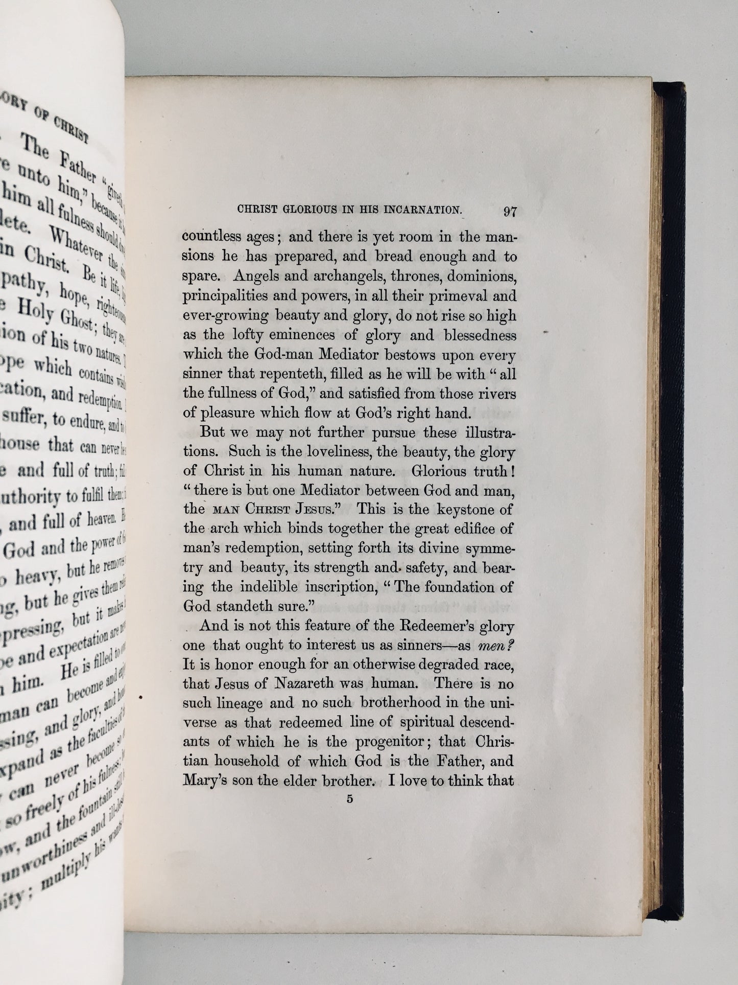 1852 GARDINER SPRING. The Glory of Christ and of His Mediatorial Government. 2vols. Rare.