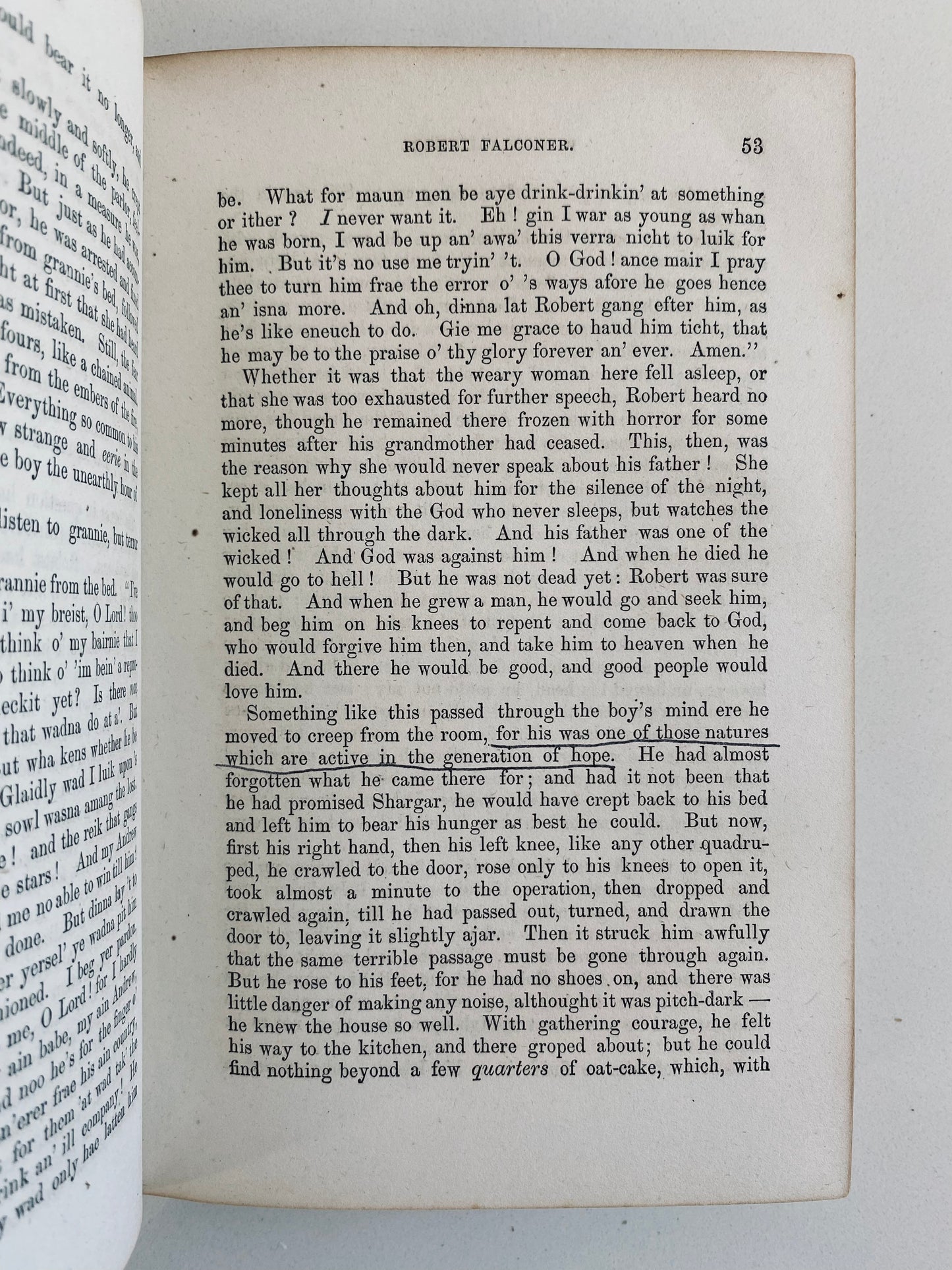 1870 GEORGE MACDONALD. Robert Falconer. Very Attractive Early American Edition.