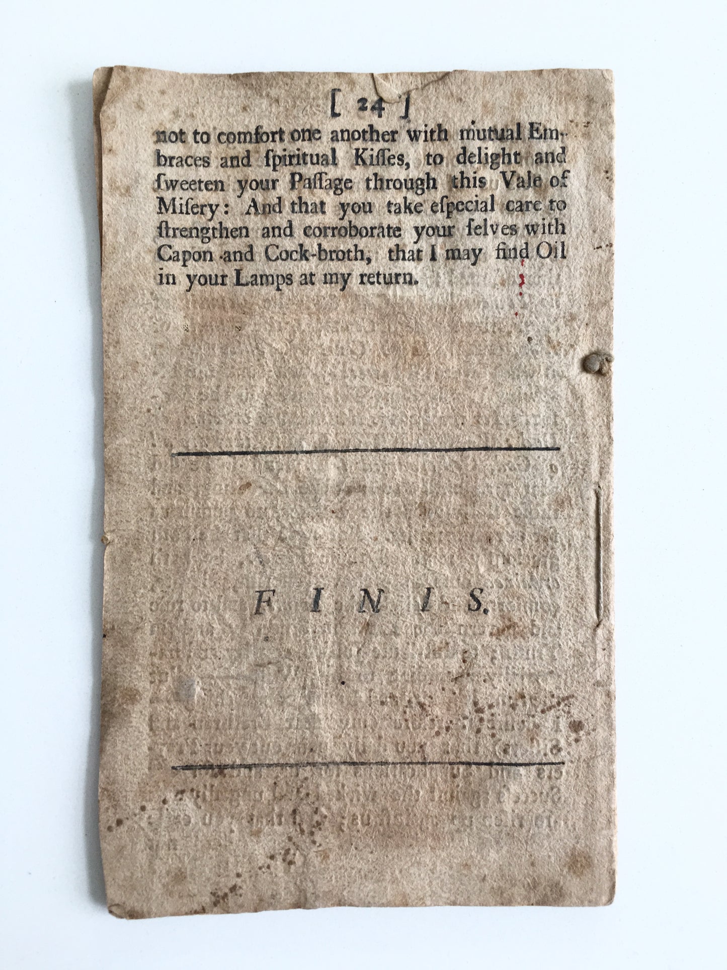 1649 OLIVER CROMWELL. Sermon Delivered by the Famous Puritan Protector
