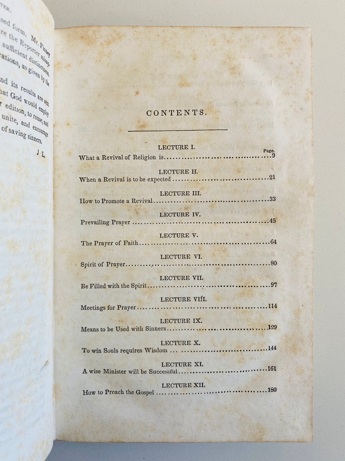 1835 CHARLES G. FINNEY. Lectures on Revivals of Religion. Important Edition During 1st Year of Publication