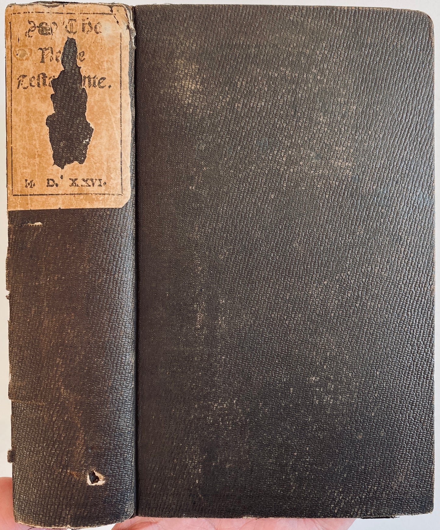 1526 / 1837 WILLIAM TYNDALE. First American Edition of the William Tyndale New Testament - Reformation