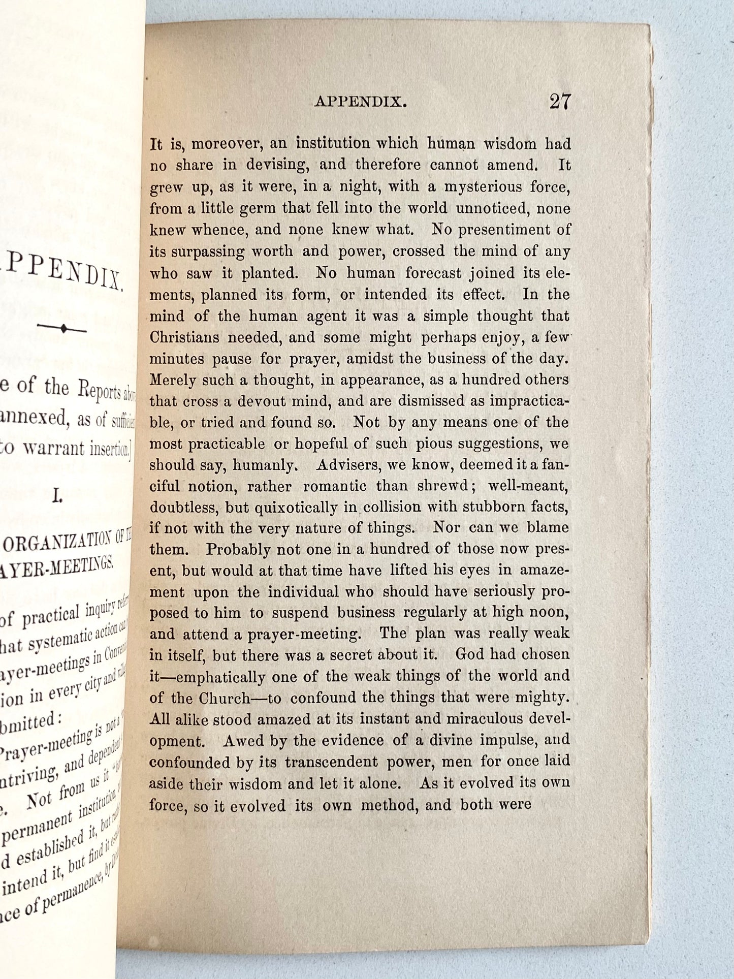 1860 PRAYER MEETING REVIVAL. The Philadelphia Prayer-Meeting Convention of 1860.