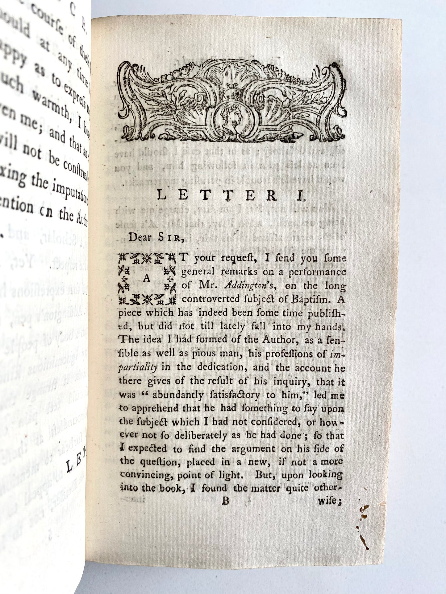 1775 SAMUEL STENNET. Two Important Works on Baptist Teaching on Immersion, etc.