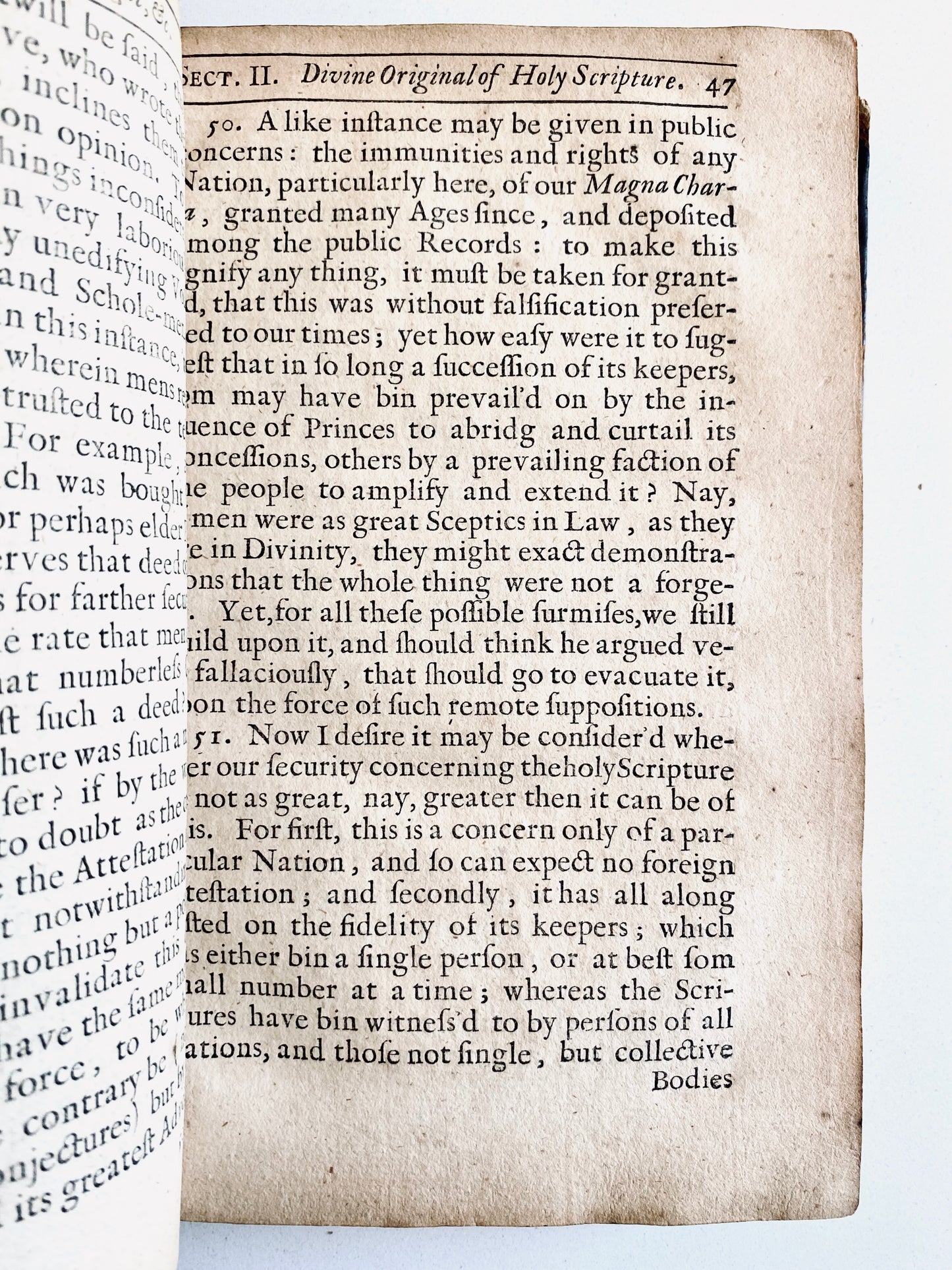 1678 RICHARD ALLESTREE. The Christian's Birth-right in Holy Scripture. Glorious Revolution Provenance!